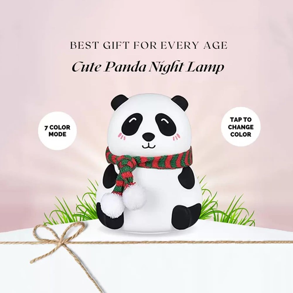 Panda touch lamps| cute panda lamp for room decor