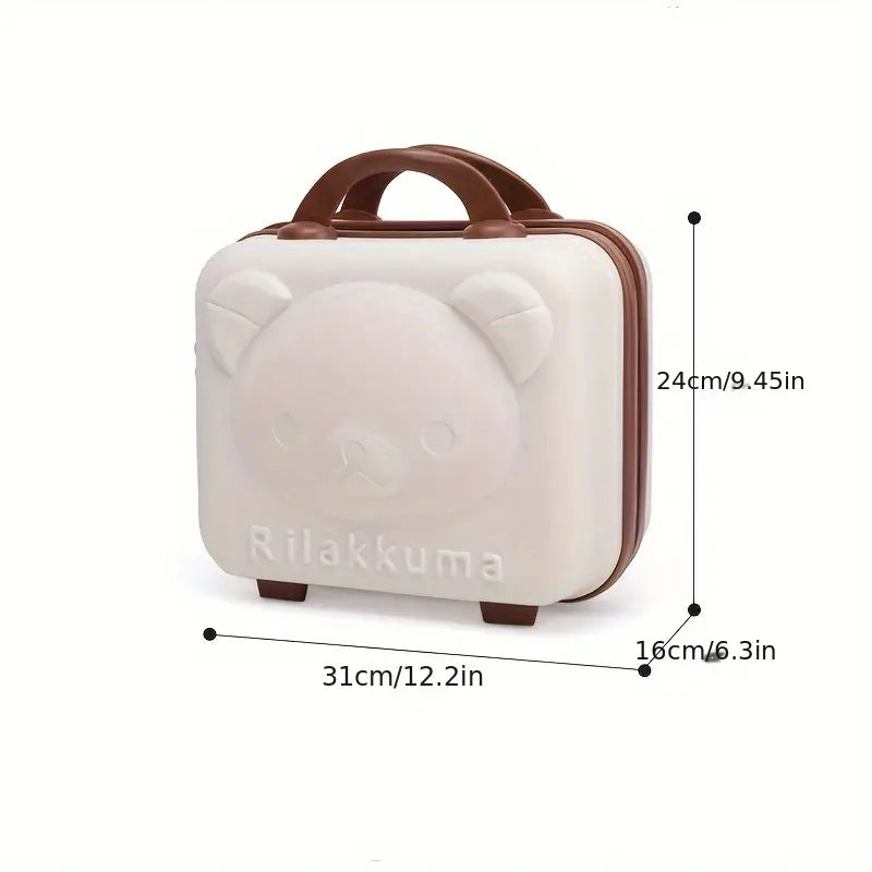 Panda bear hard shell vanity bag