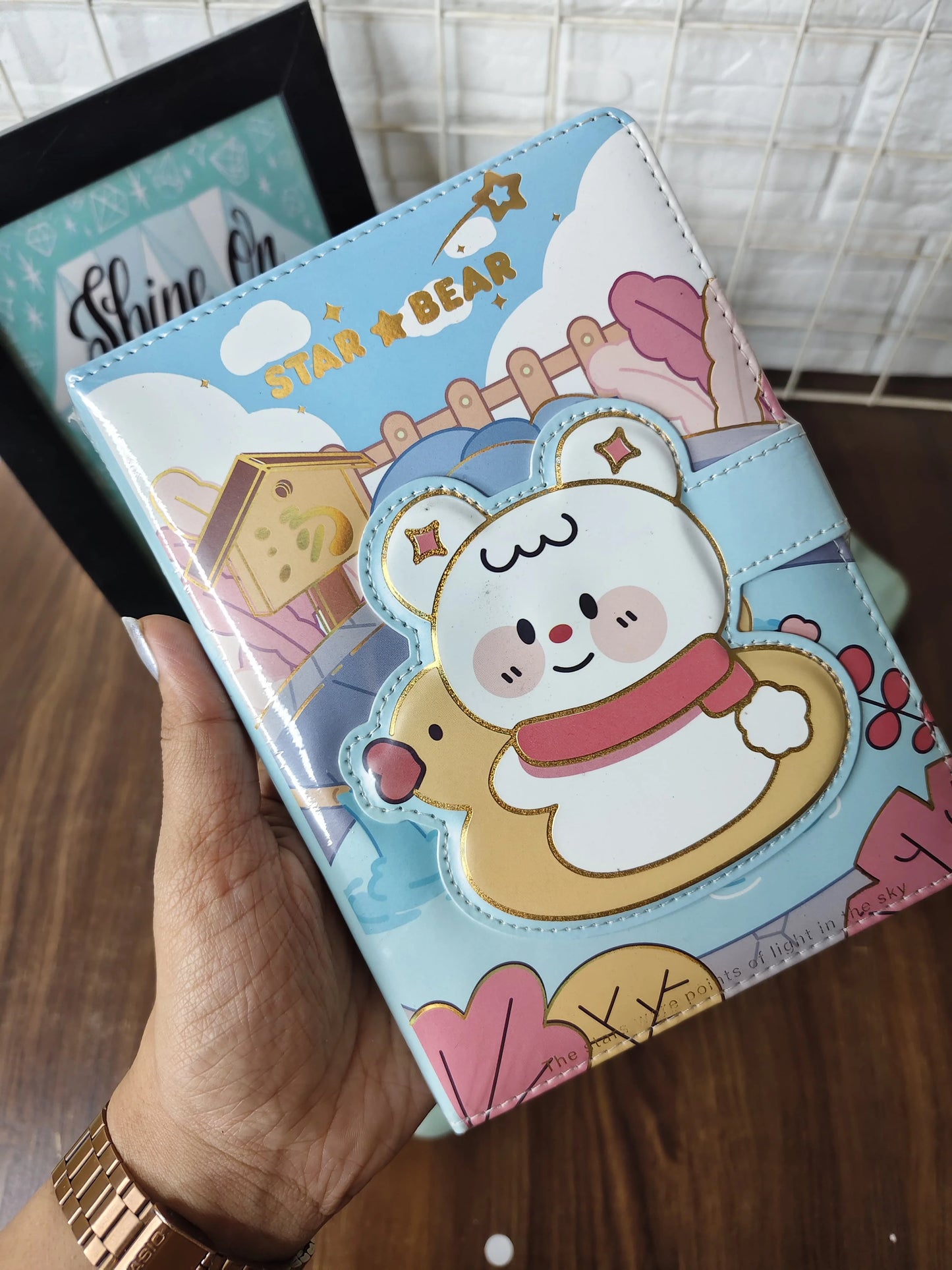 A5 Star beer magnet flap diary