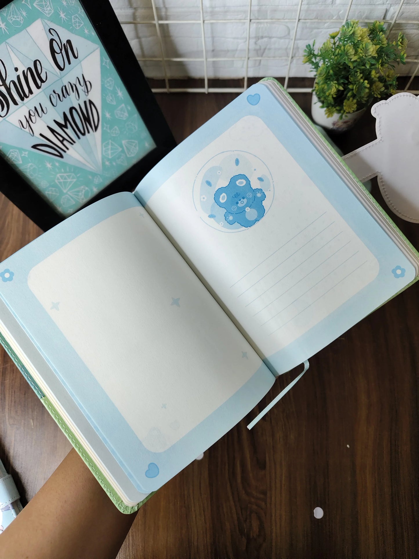 A5 Star beer magnet flap diary