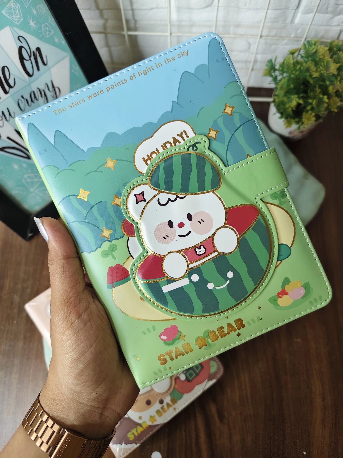 A5 Star beer magnet flap diary