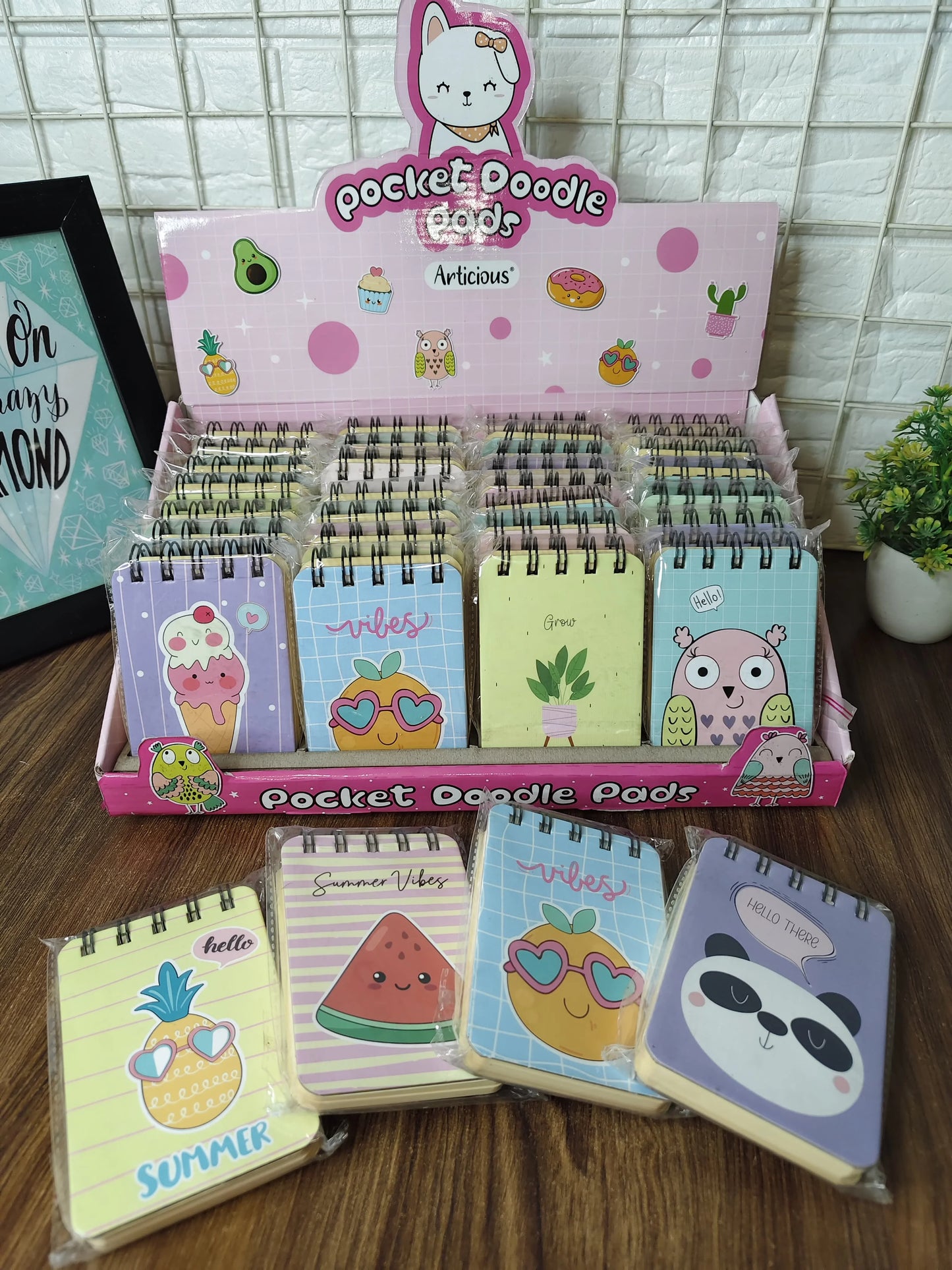 Articious Pocket doodle diaries