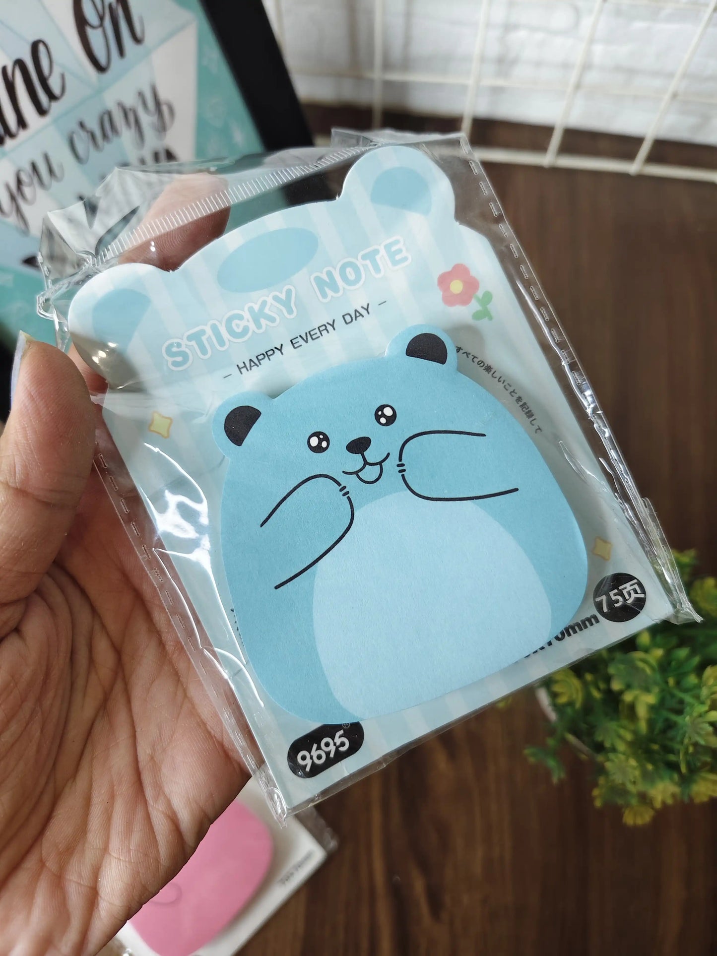 Bear sticky notes
