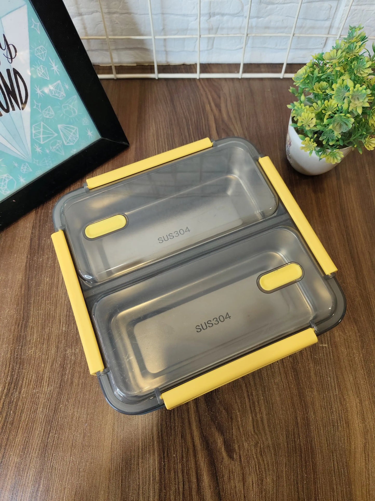 Blue Leak proof lunch box 1100 ml
