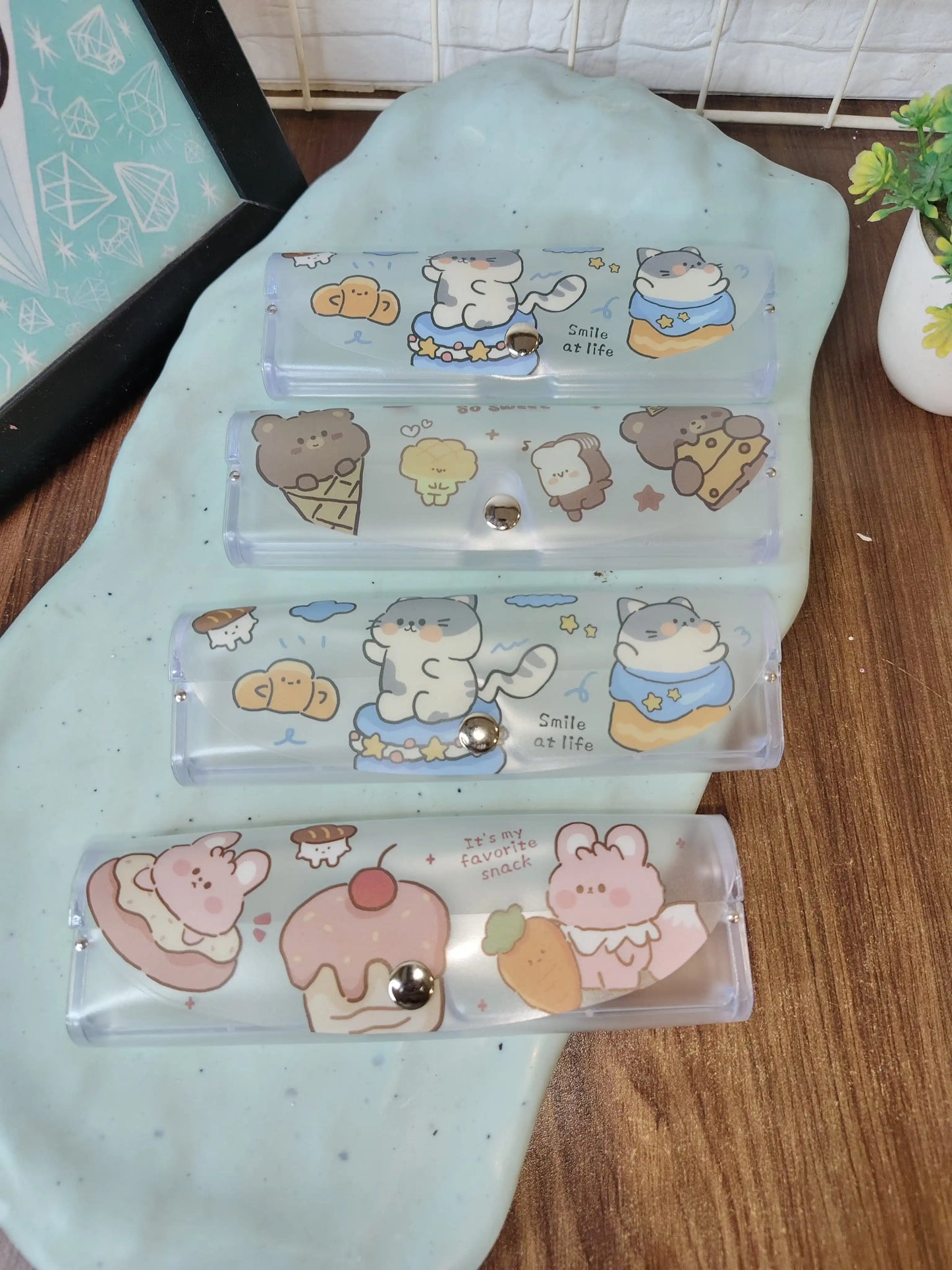 Cute kawaii specs case