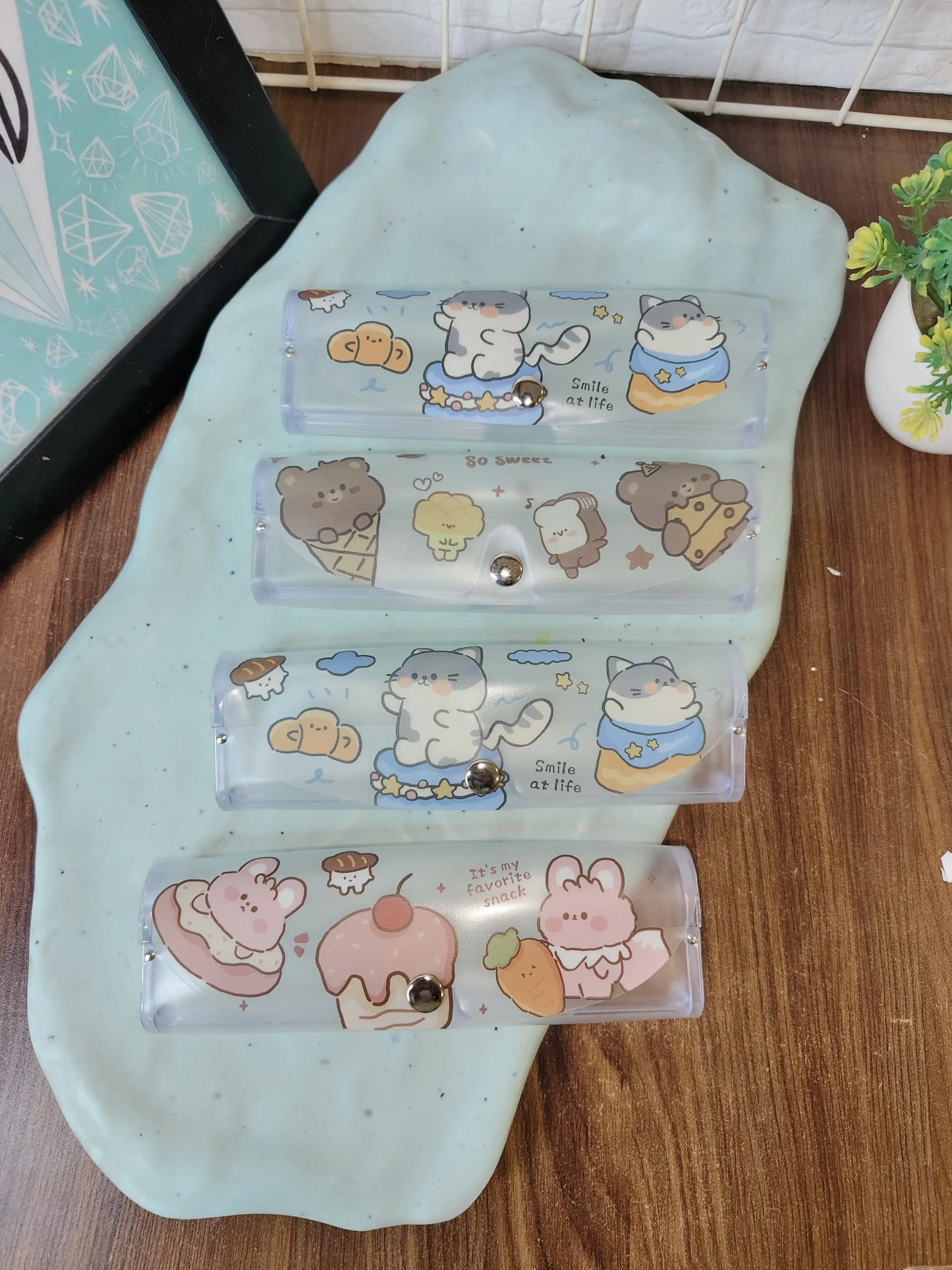 Cute kawaii specs case