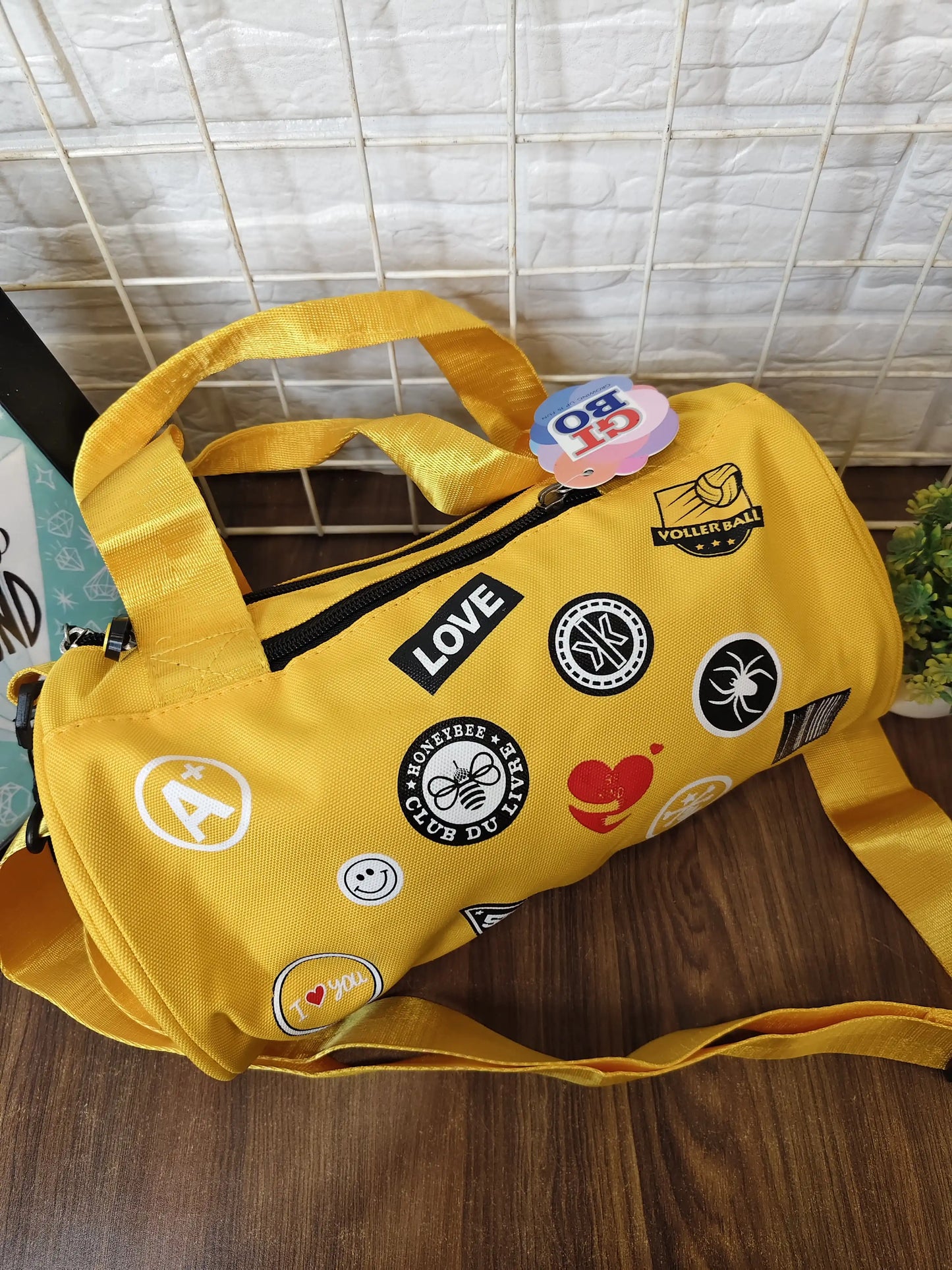 Duffle bag| quirky two compartments duffle bags