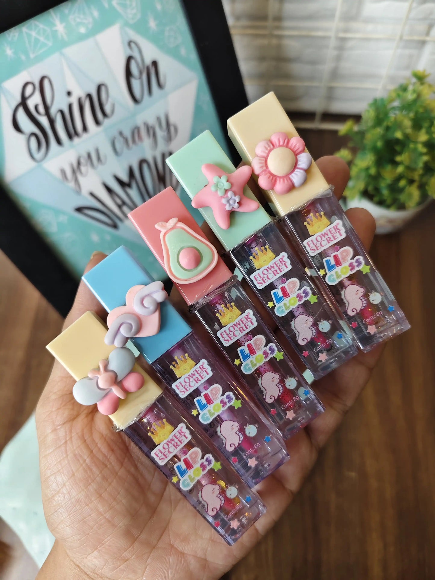 Flower secret colour lip gloss