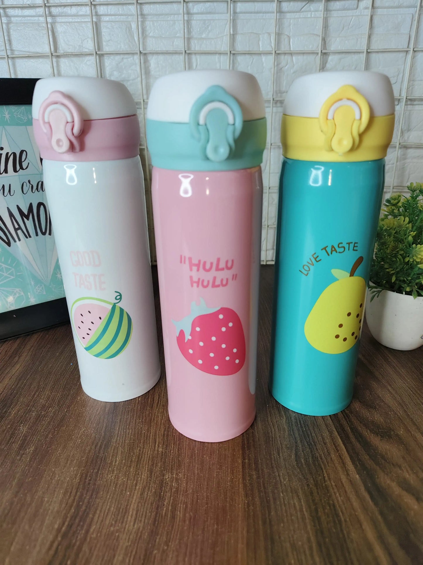 Fruits theme Stainless steel 500 ml waterbottle