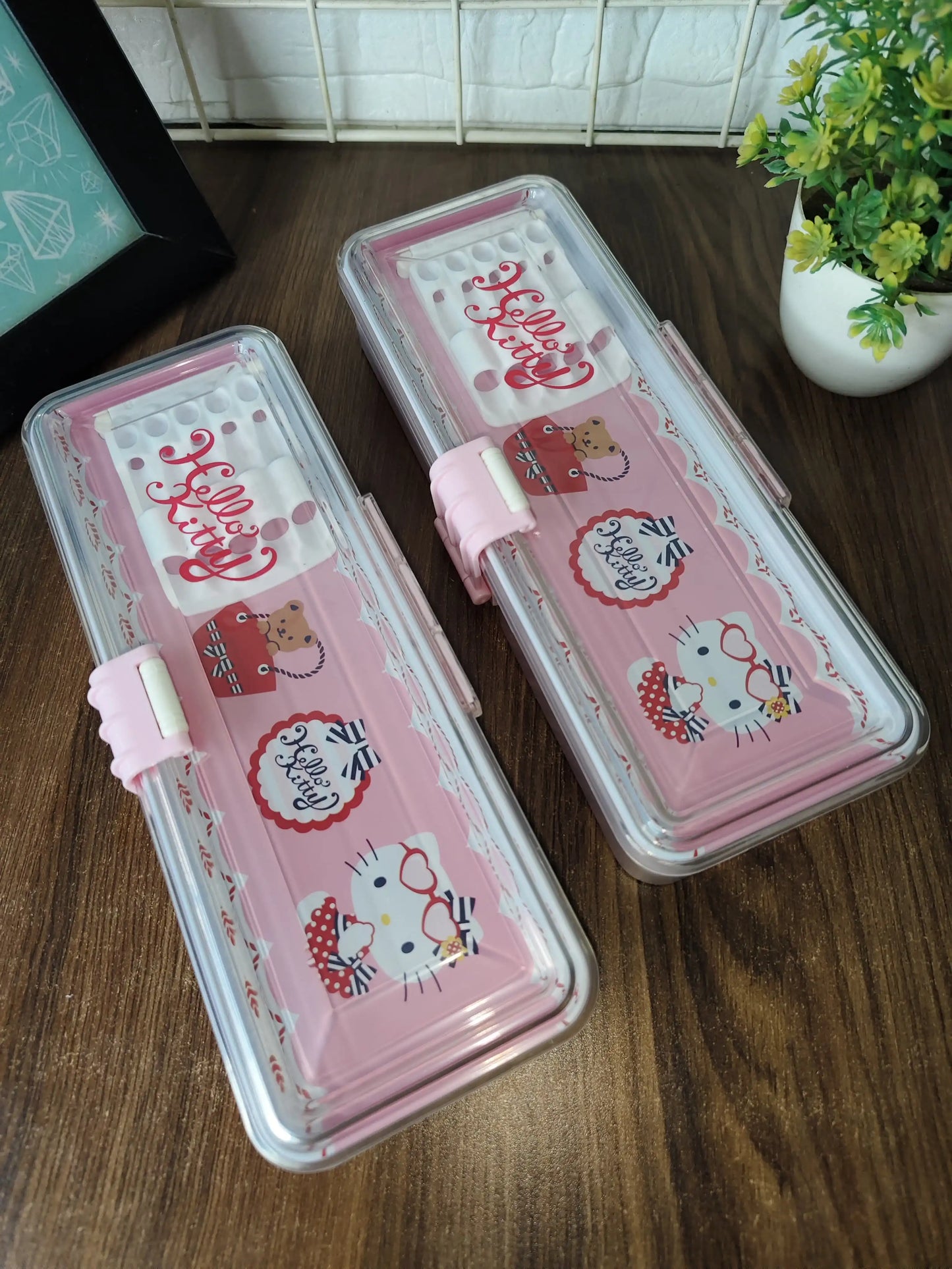 Hello kitty metal compass boxes