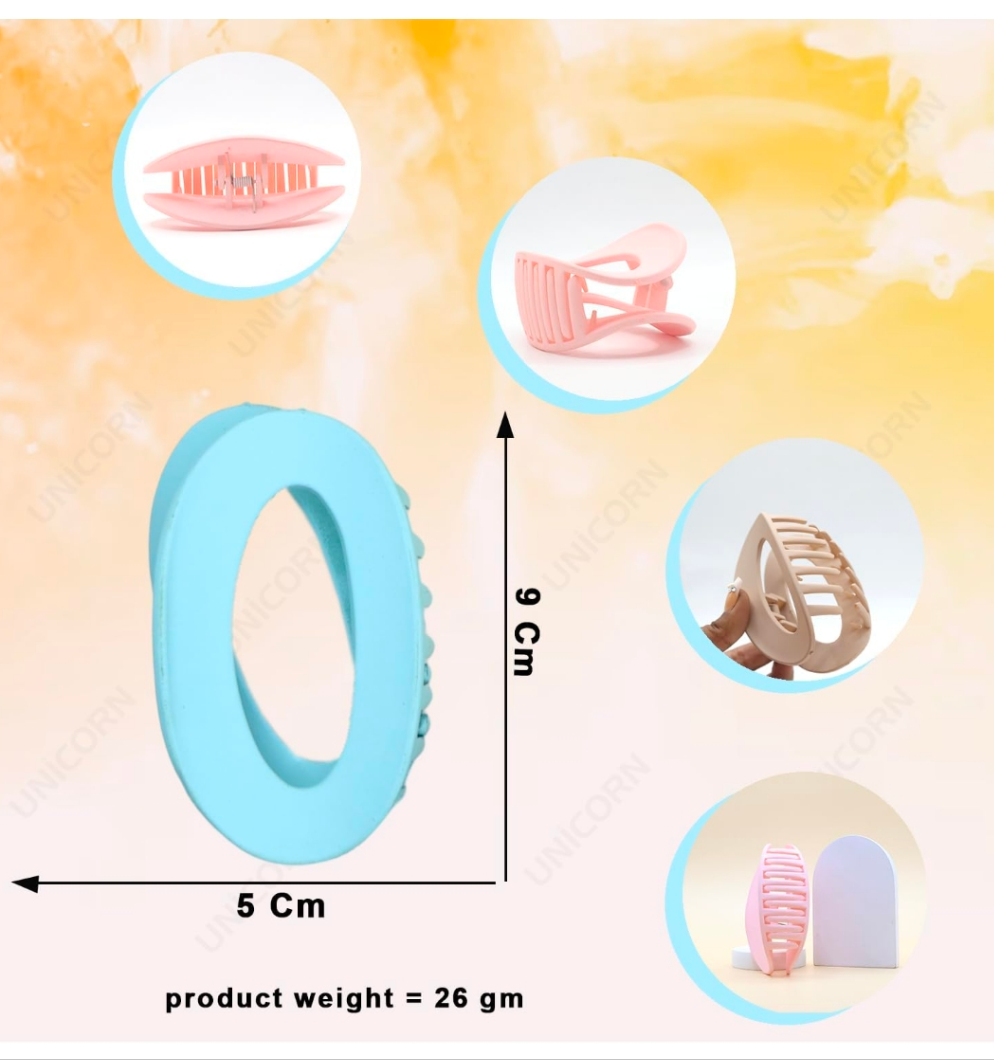 oval hair claws