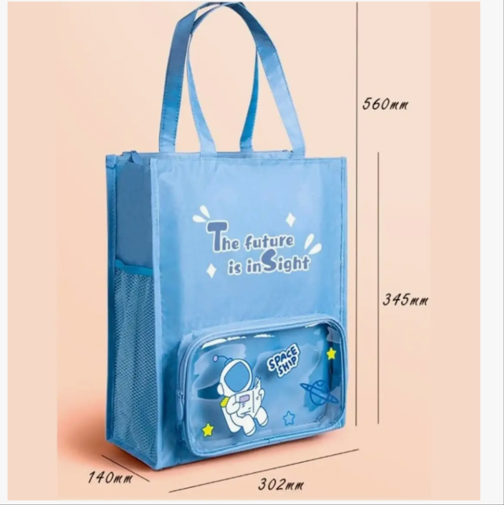 Premium Kawaii Tote bags with 3 compartments
Stylish and Trendy Travelling Bag for Boys and Girls
