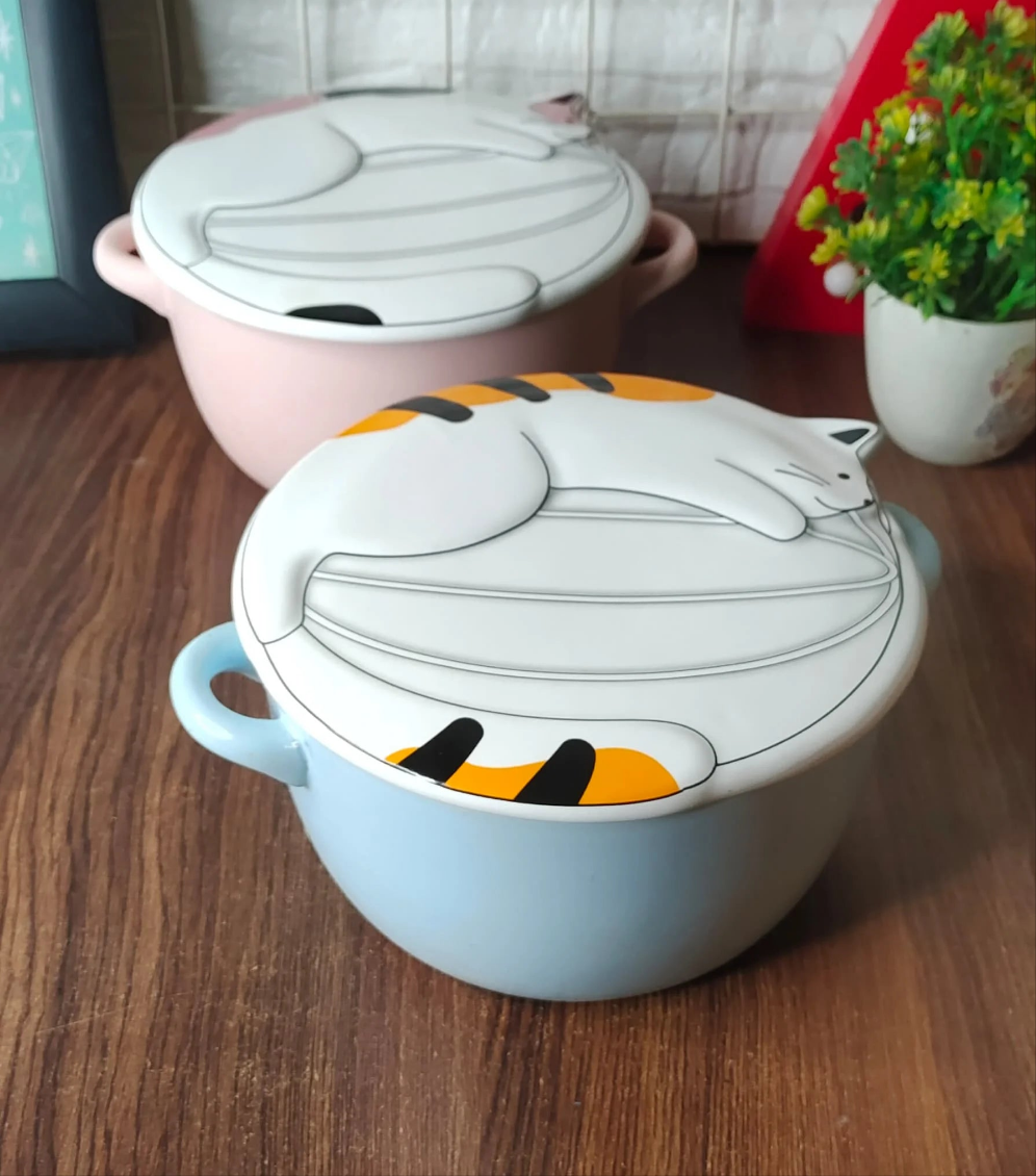 Ceramic noodles / soup bowl