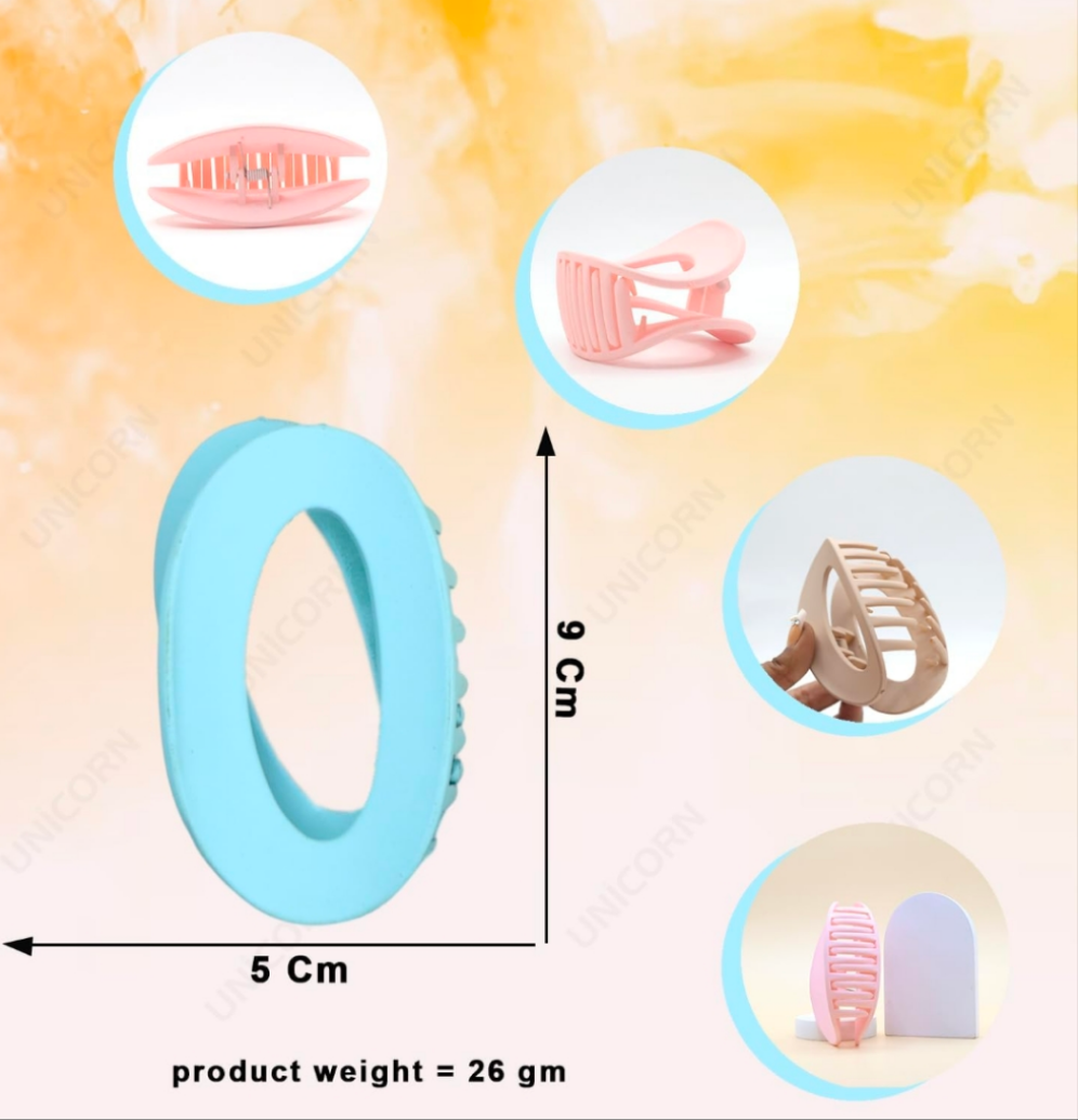 oval hair claws