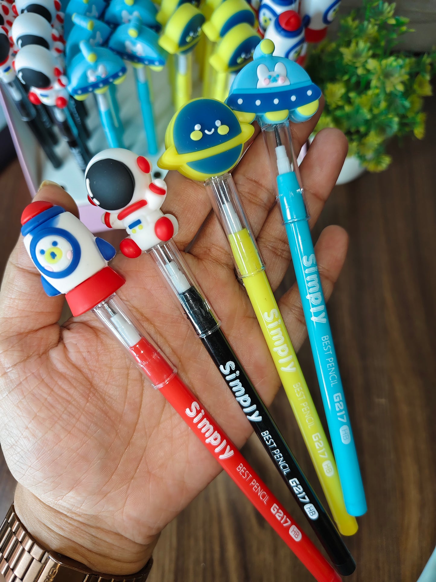 Space push Pencil