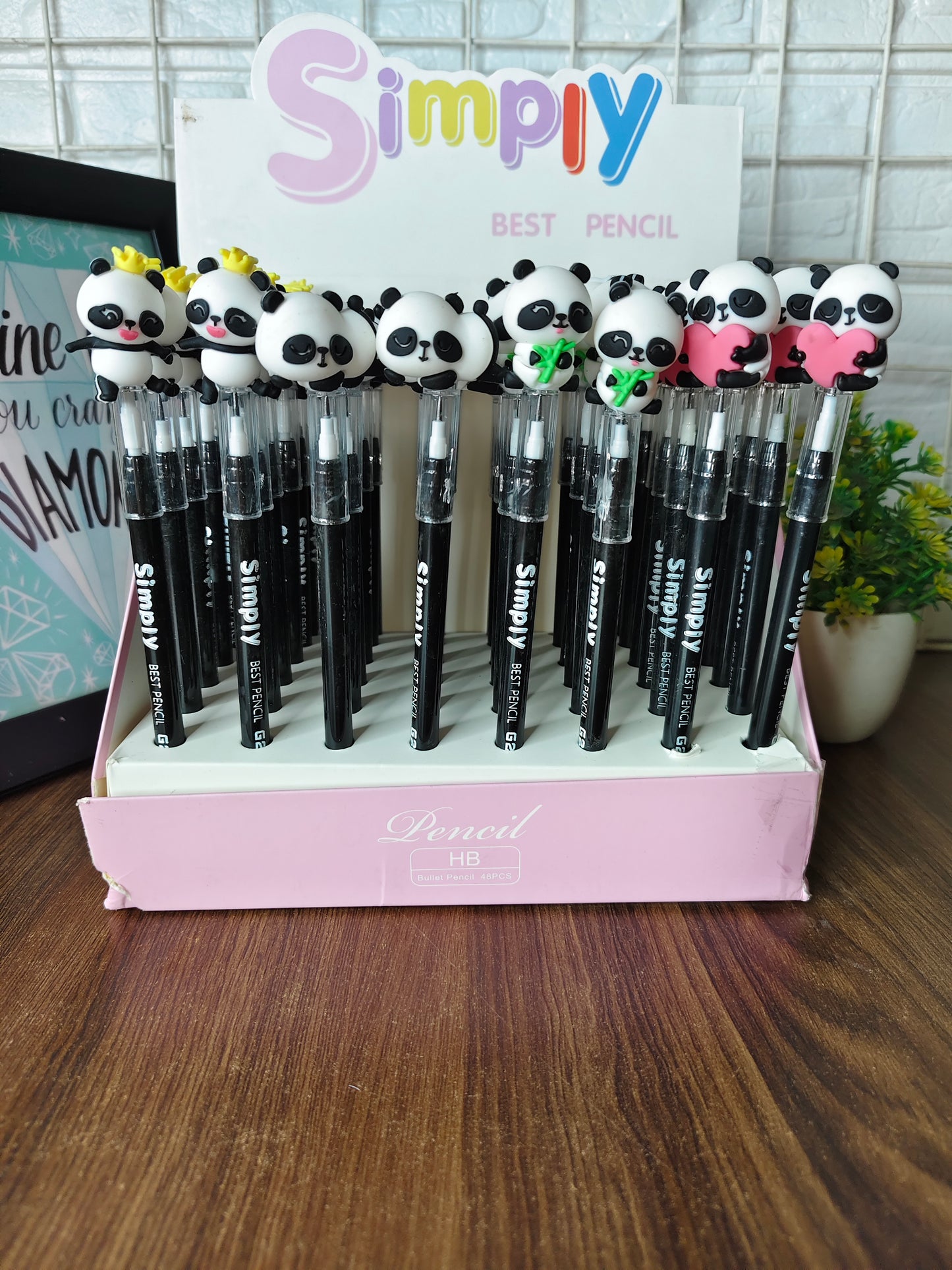 Panda Push pencil