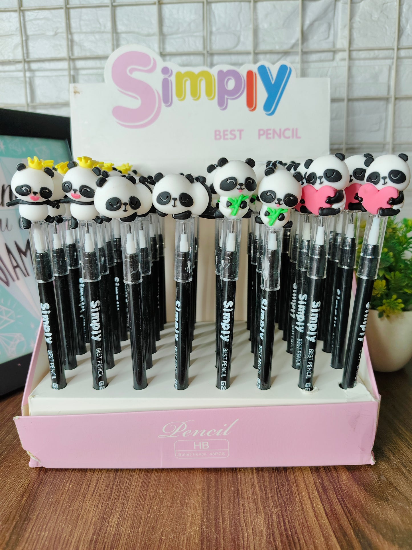 Panda Push pencil