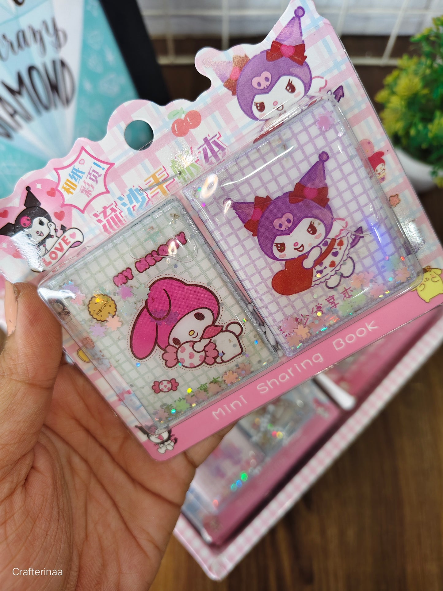 Mini sharing books with Stickers