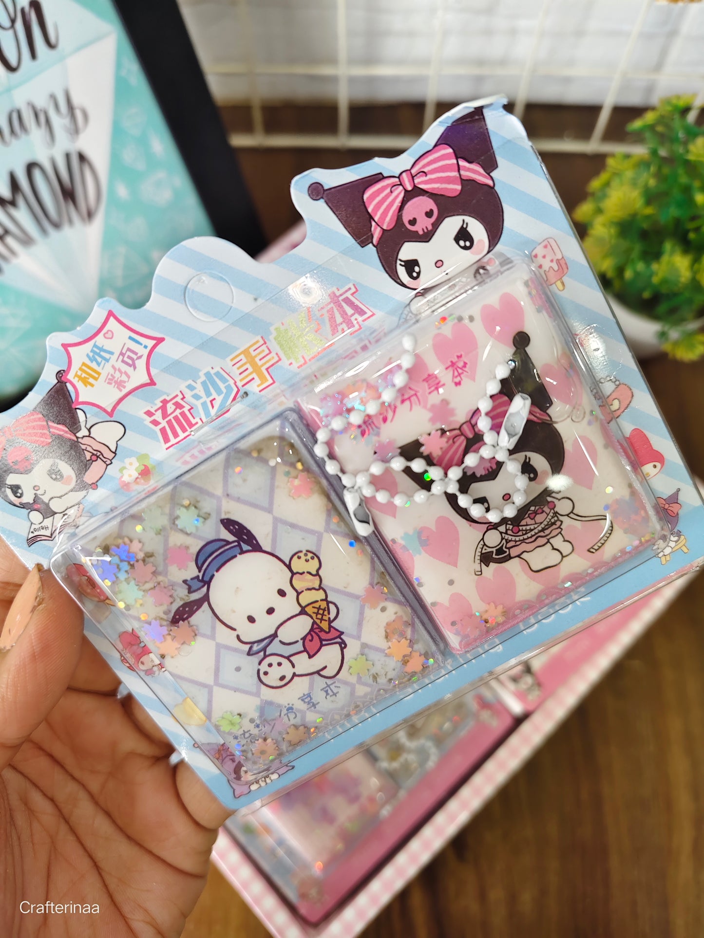 Mini sharing books with Stickers