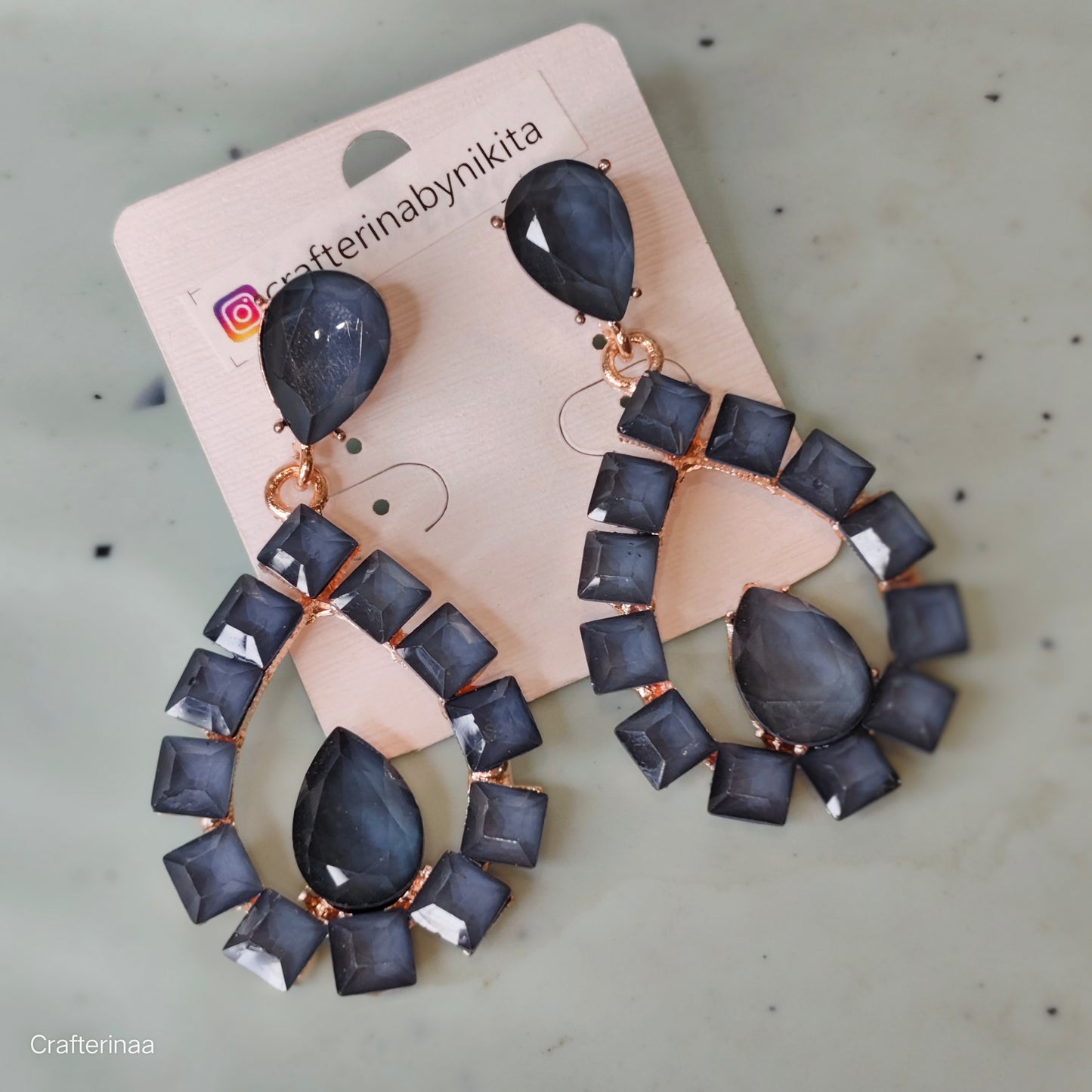 Heer Glass earrings