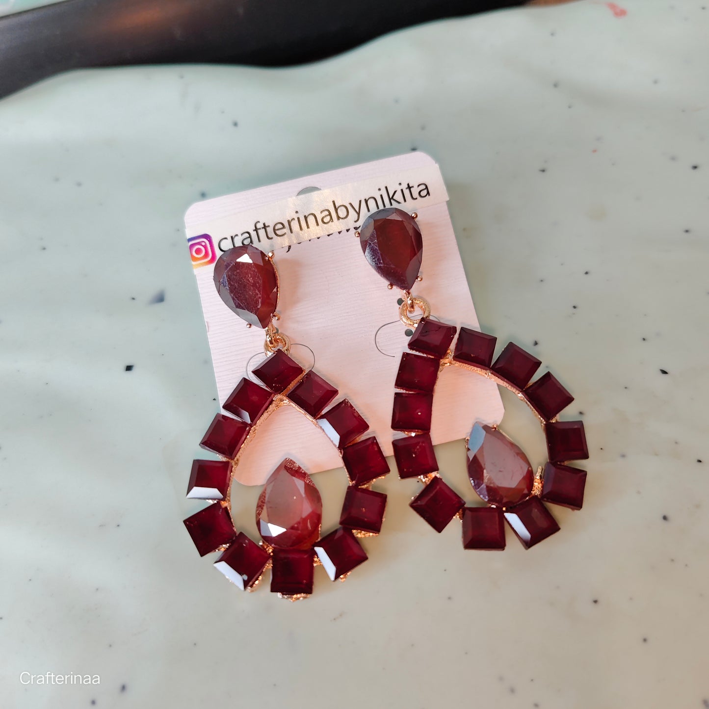 Heer Glass earrings