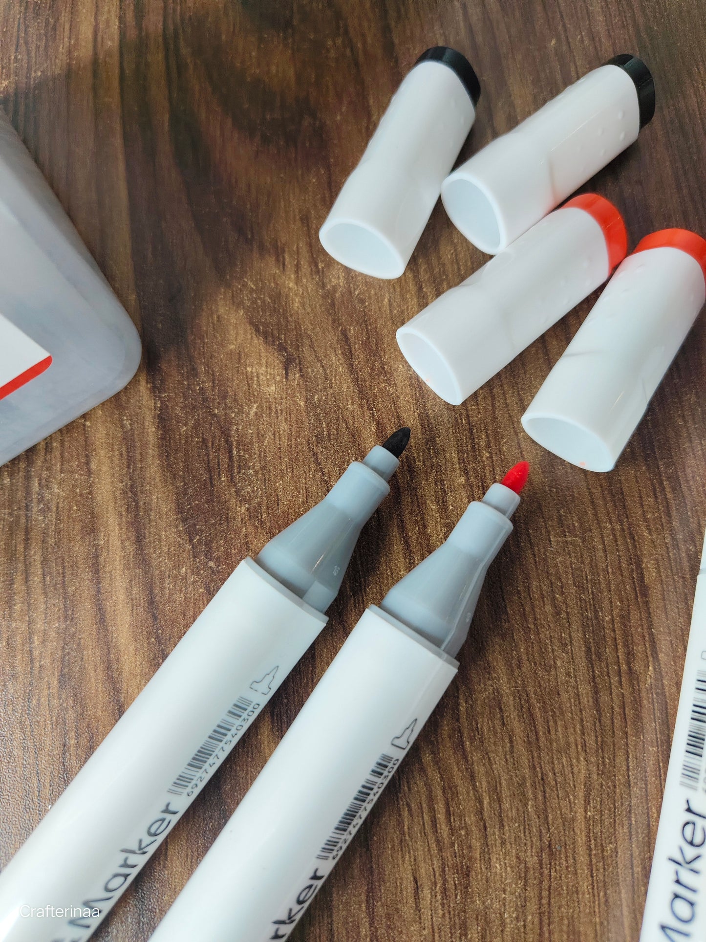 Bitoon twin brush markers 24 colours