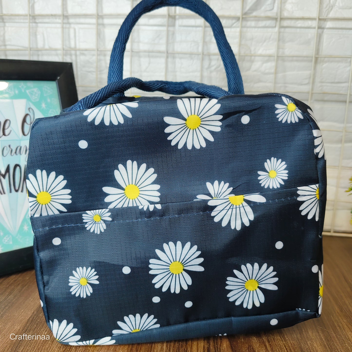 Insulated cute print lunch bag