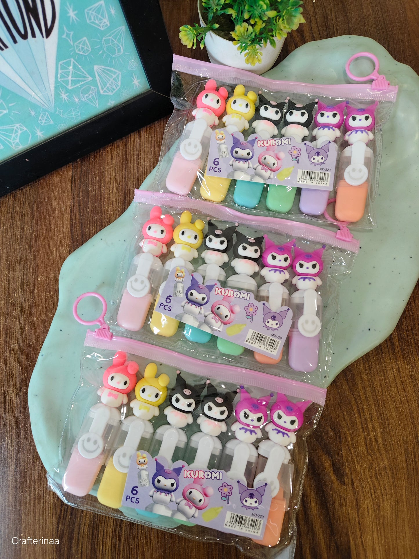 Kawaii highlighter| Kawaii character highlighters