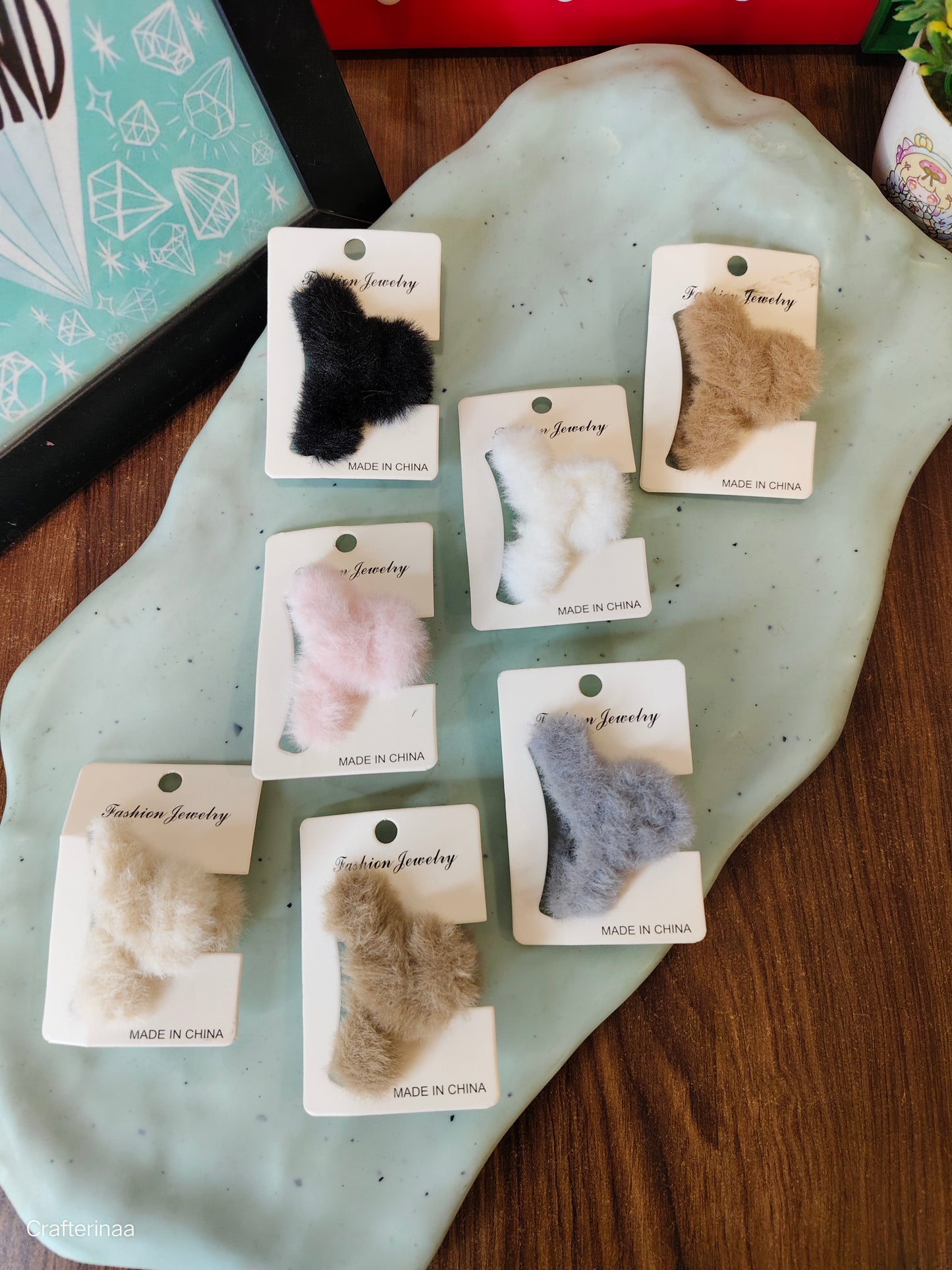 Small size fur T hair claws