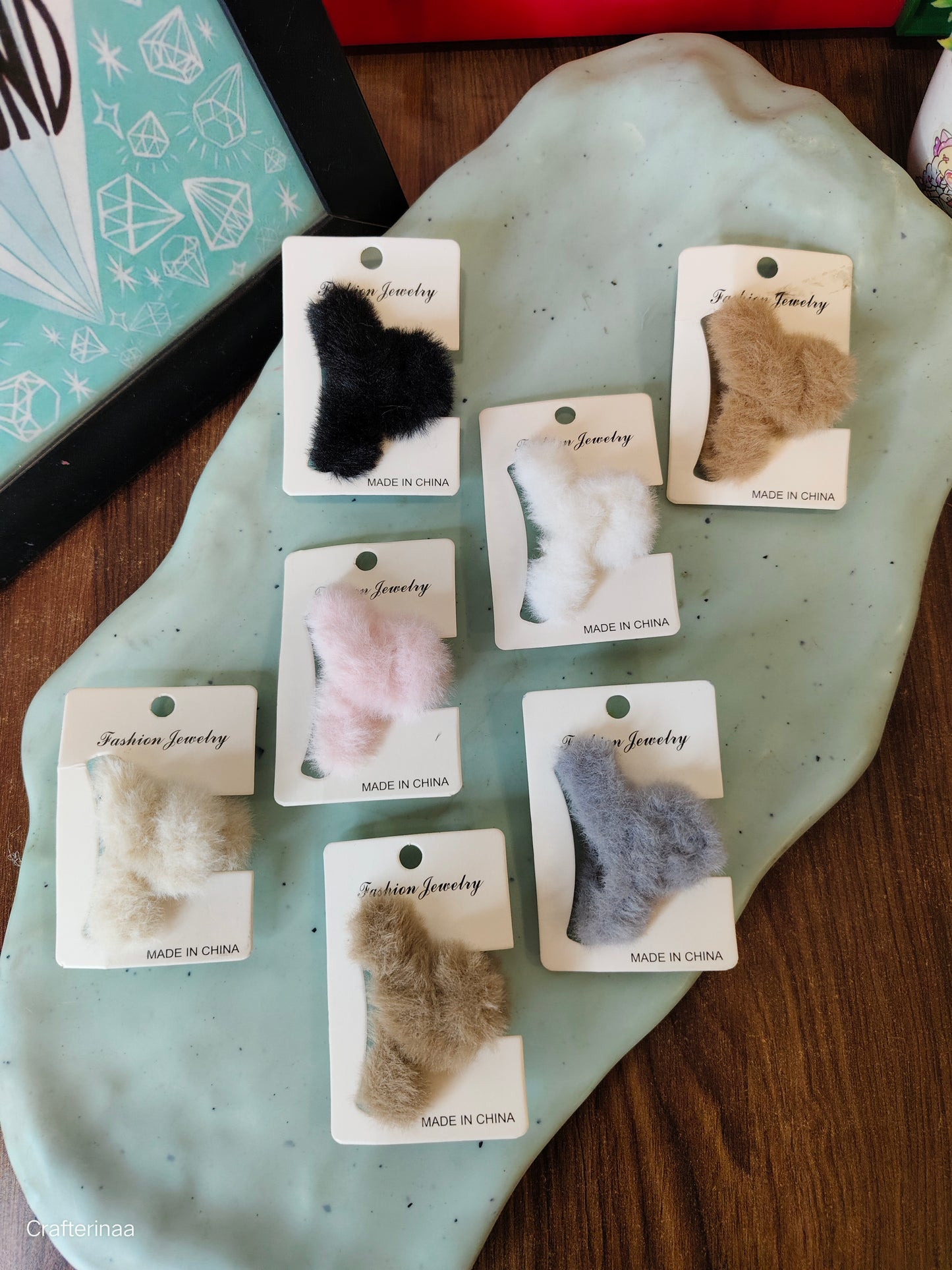 Small size fur T hair claws