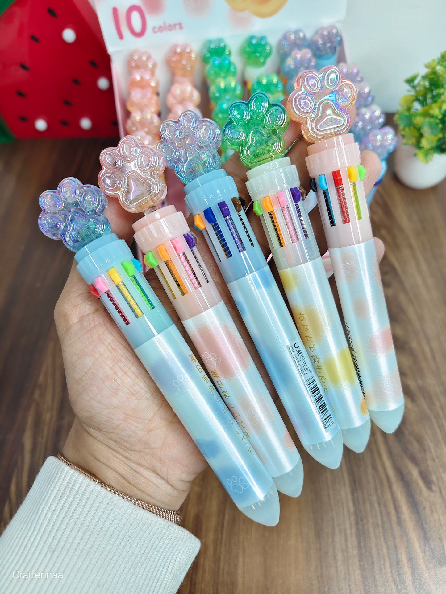 Paw holographic 10 in 1 pens