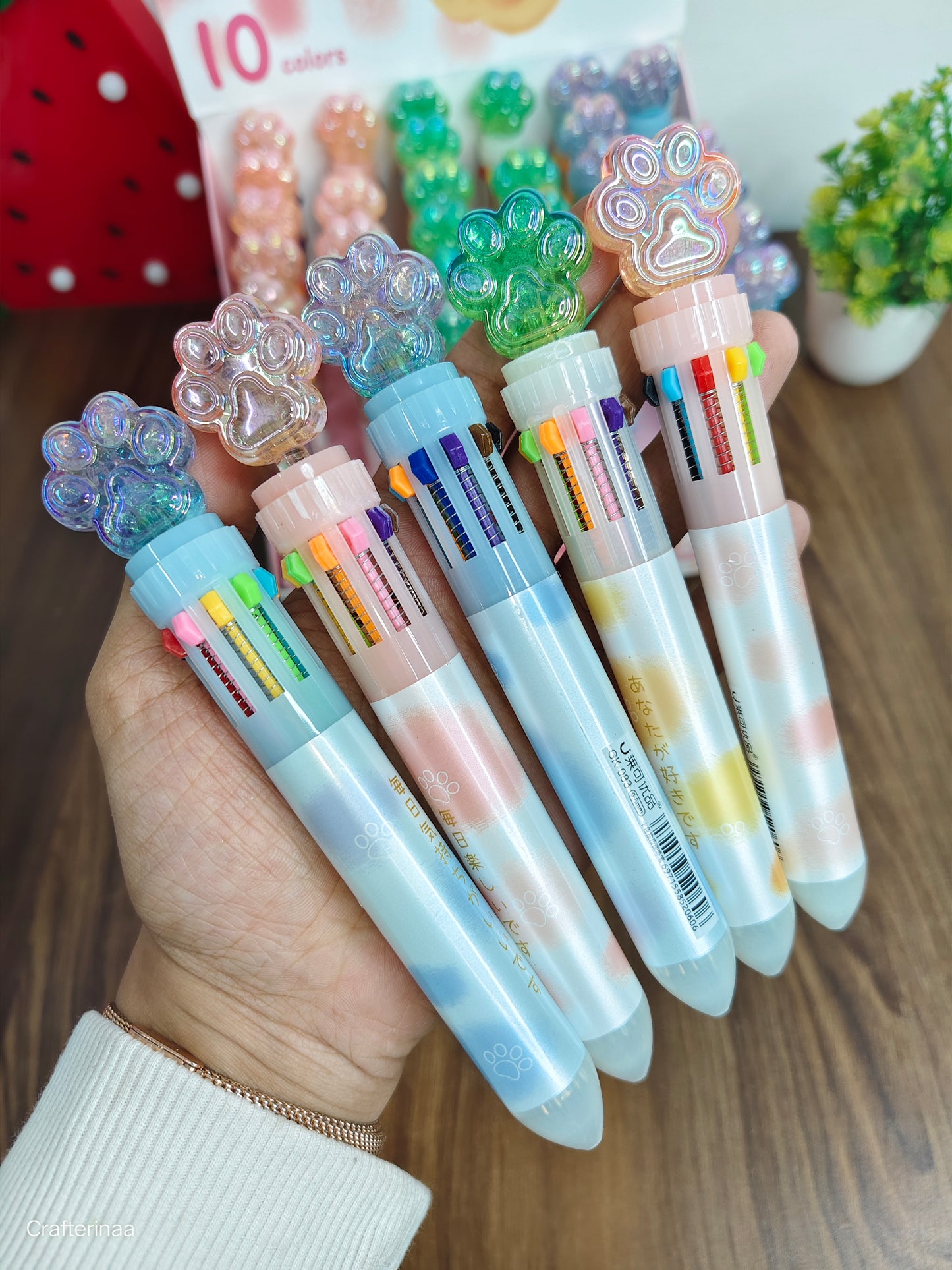 Paw holographic 10 in 1 pens