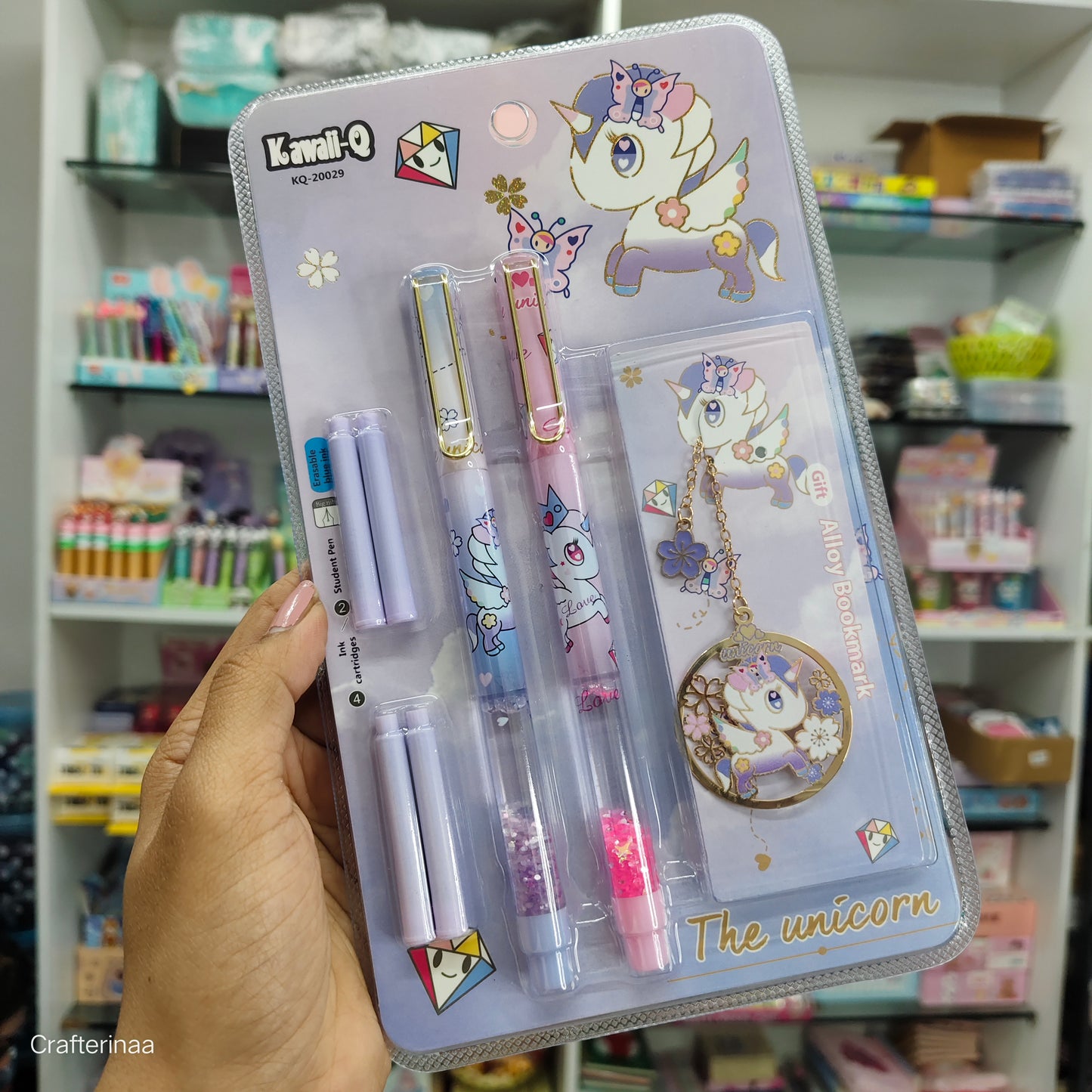 Unicorn fountain pen gift set | Gift set for girls
