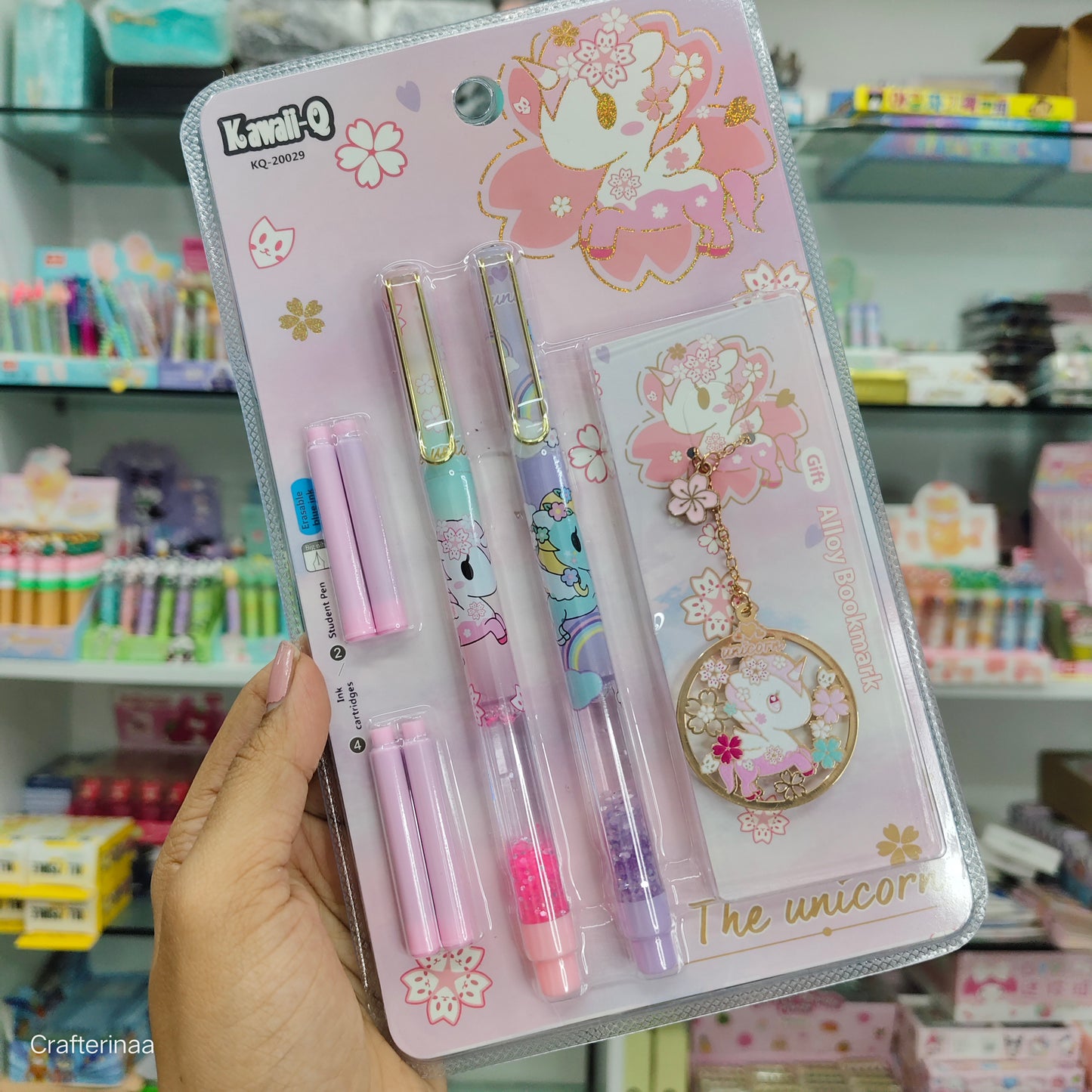 Unicorn fountain pen gift set | Gift set for girls