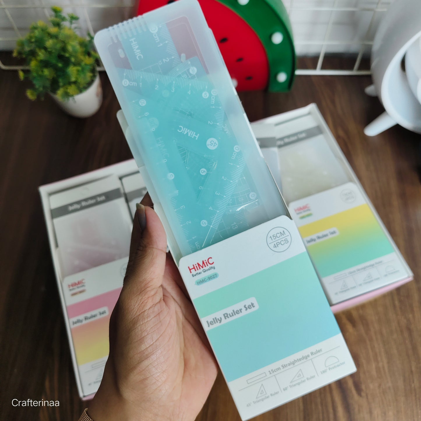 Pastel Jelly ruler set