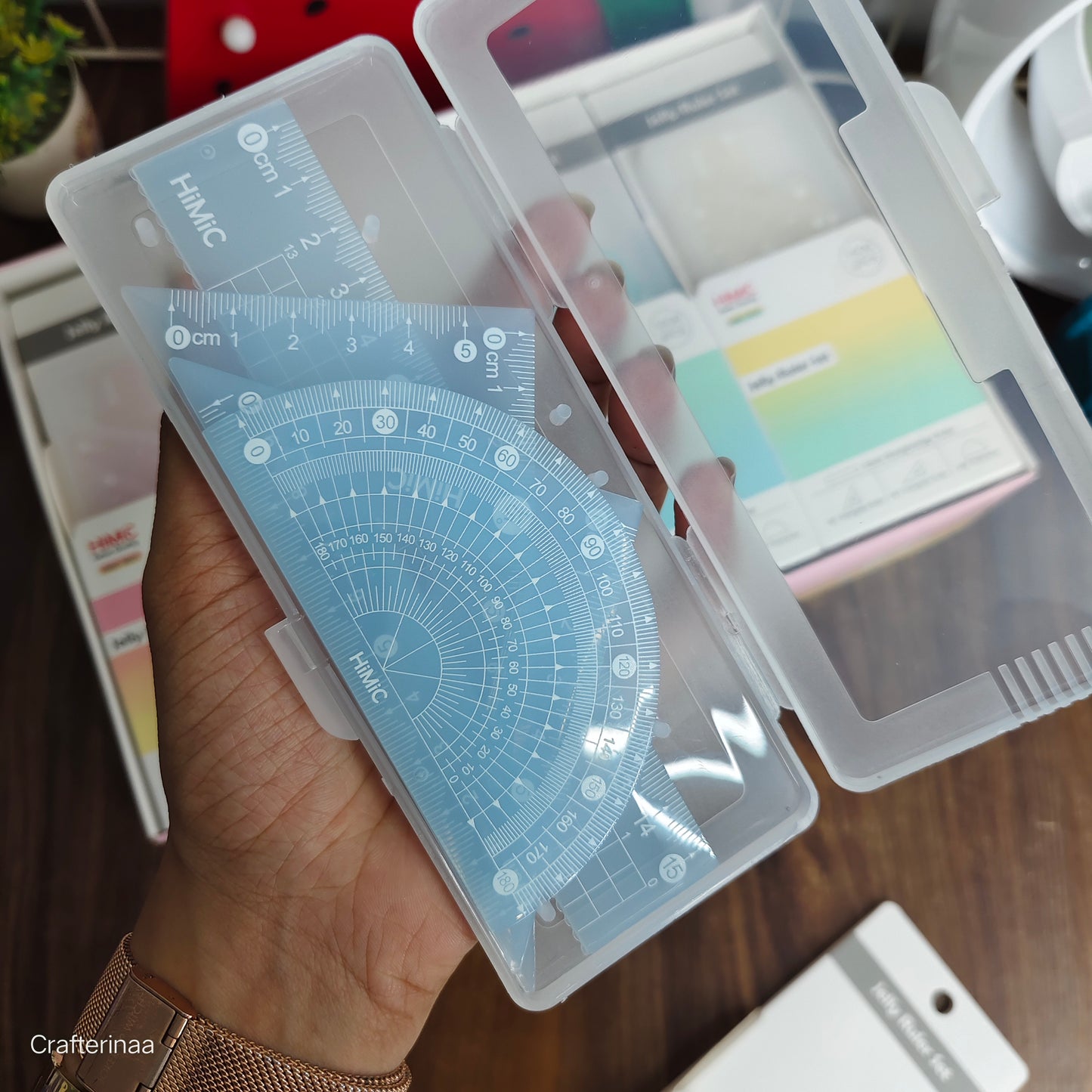Pastel Jelly ruler set