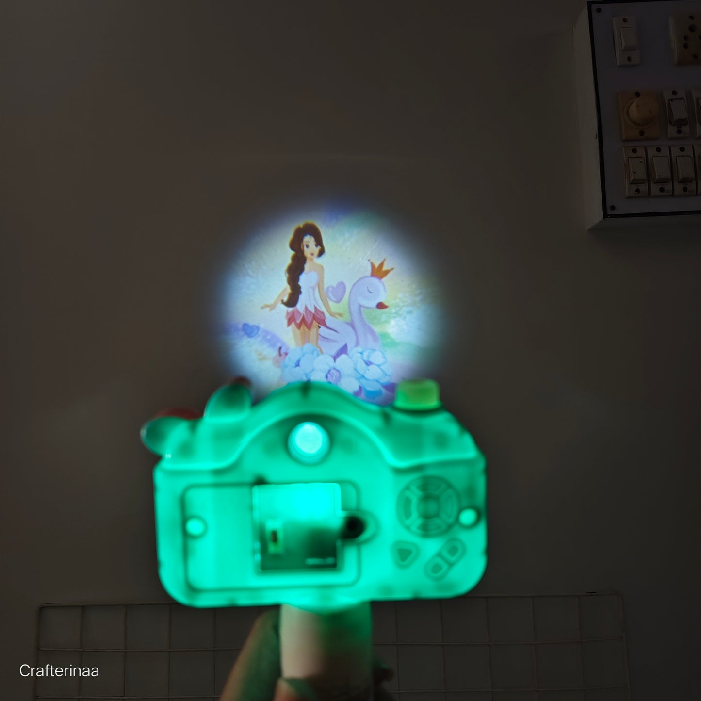 Bubble camera projector