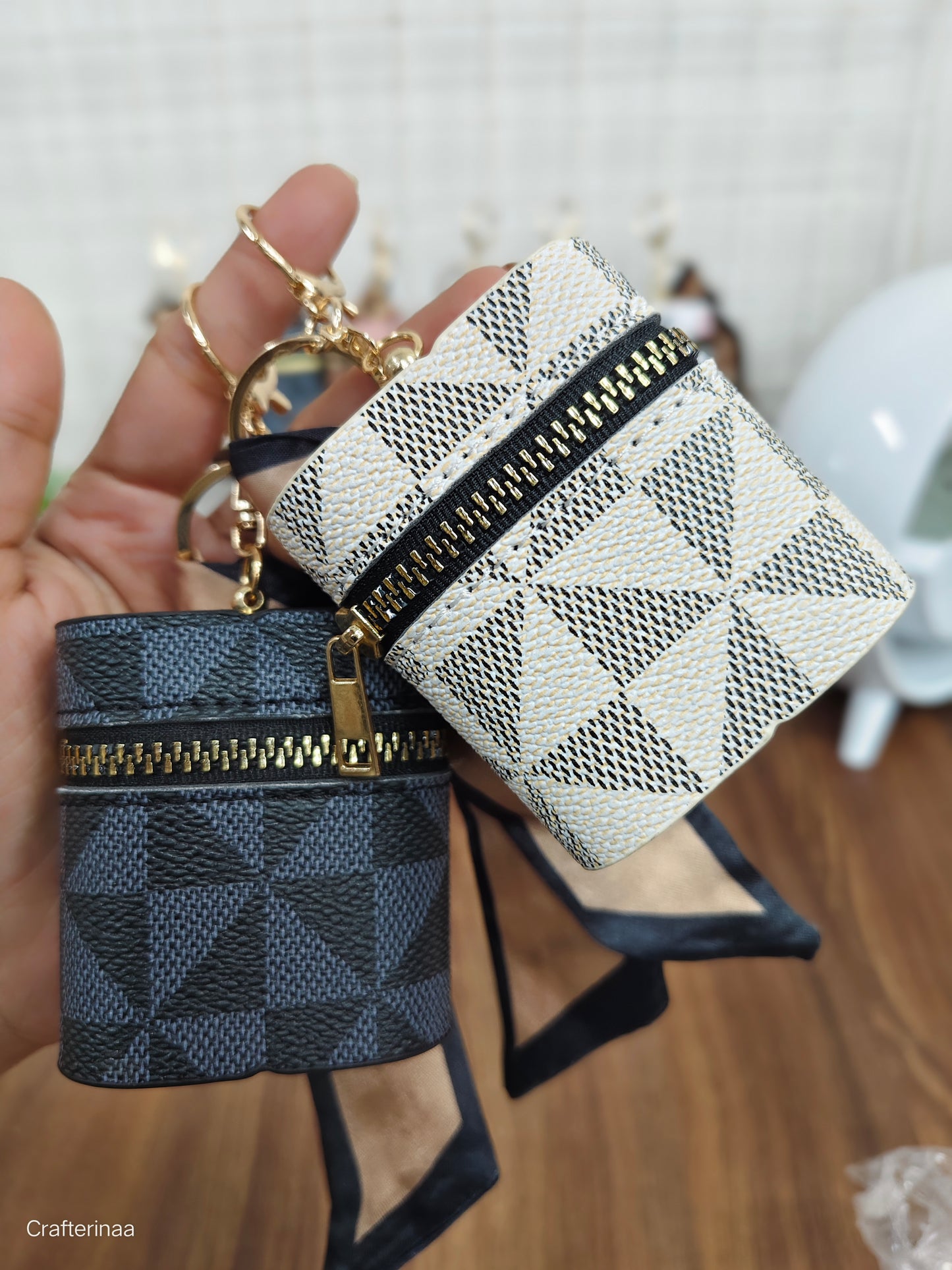 Premium coin pouch airpods case keychain