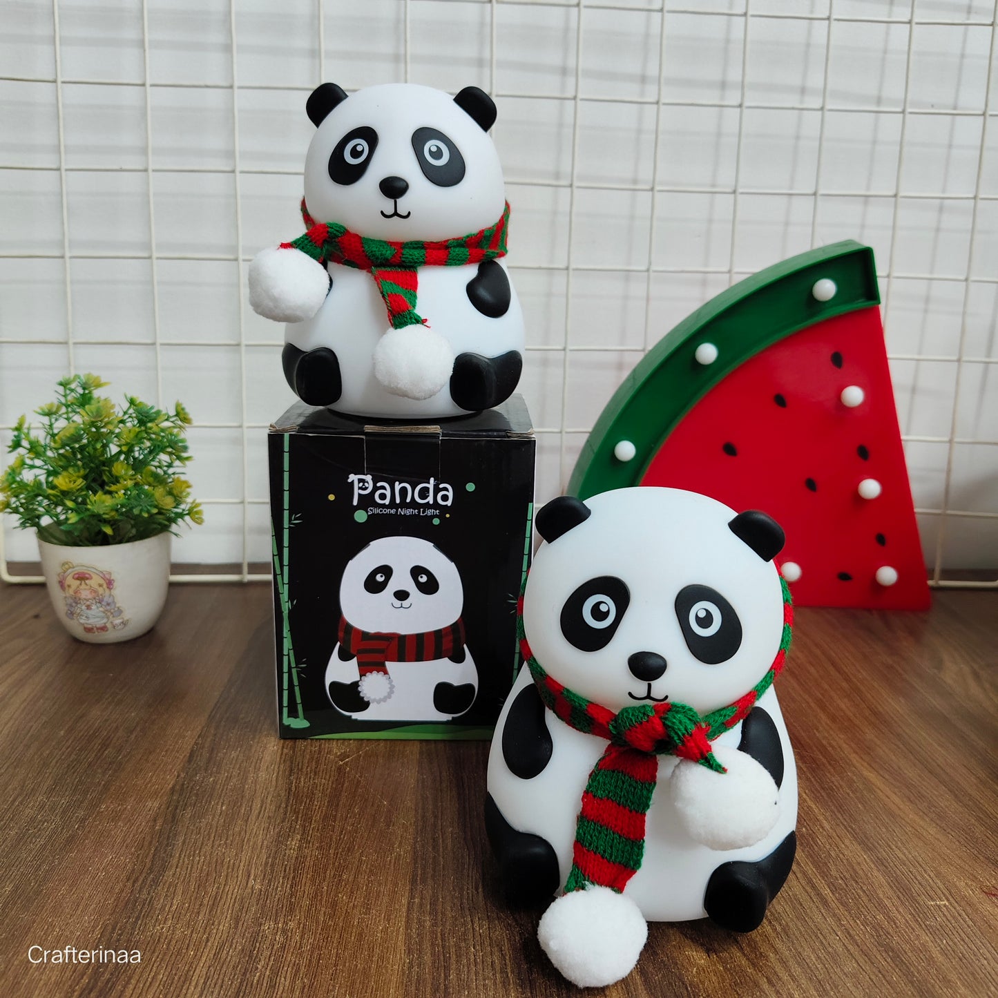 Panda touch lamps| cute panda lamp for room decor