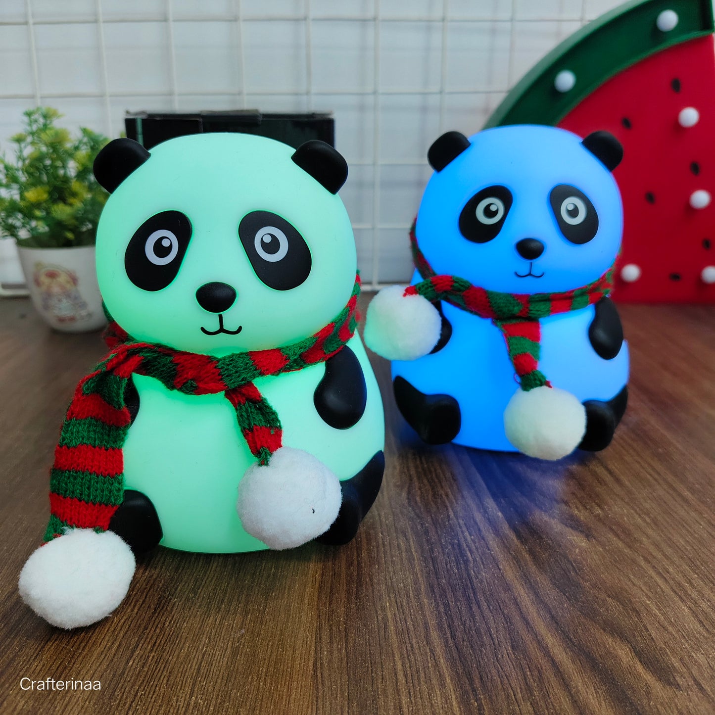Panda touch lamps| cute panda lamp for room decor