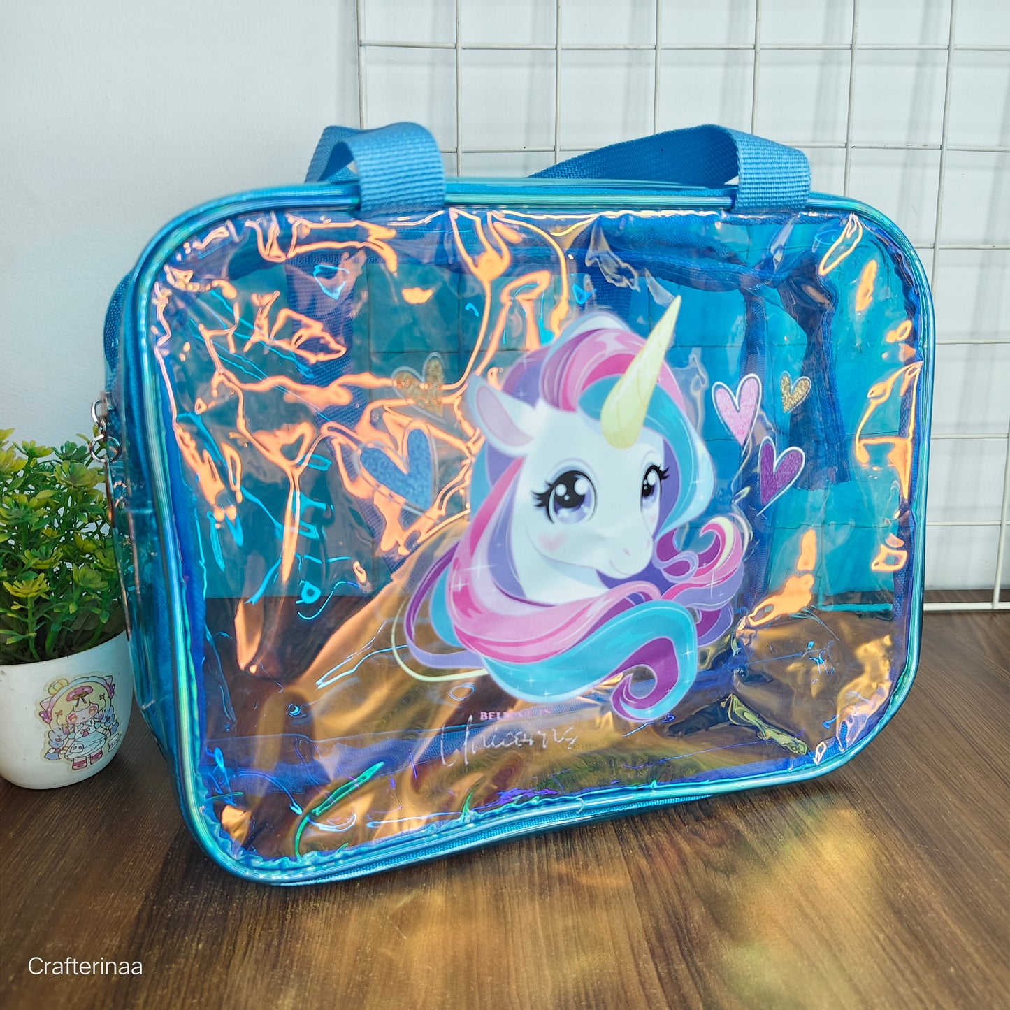Unicorn Holographic bag
