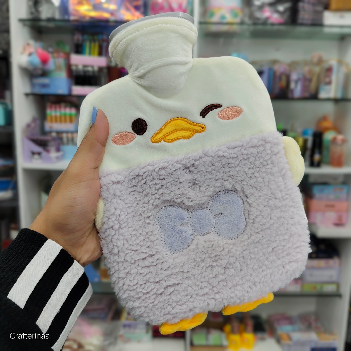 Premium quality Hotwater bag| Hot Water Bag with Soft Cover for Pain Relief – 1 Pcs Heating Pad Hot Water Bottle & Rubber Bottle for Hot Water Bag for Pain Relief, Bottle, Heating Bag - 1000 ML
