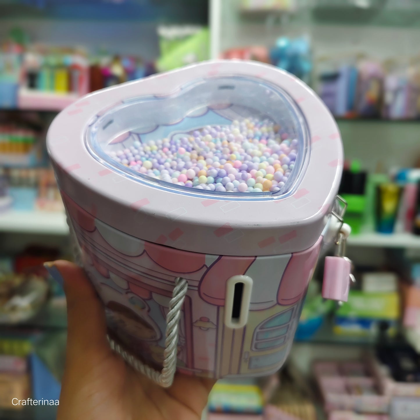 Kawaii confetti moneybanks and storage box