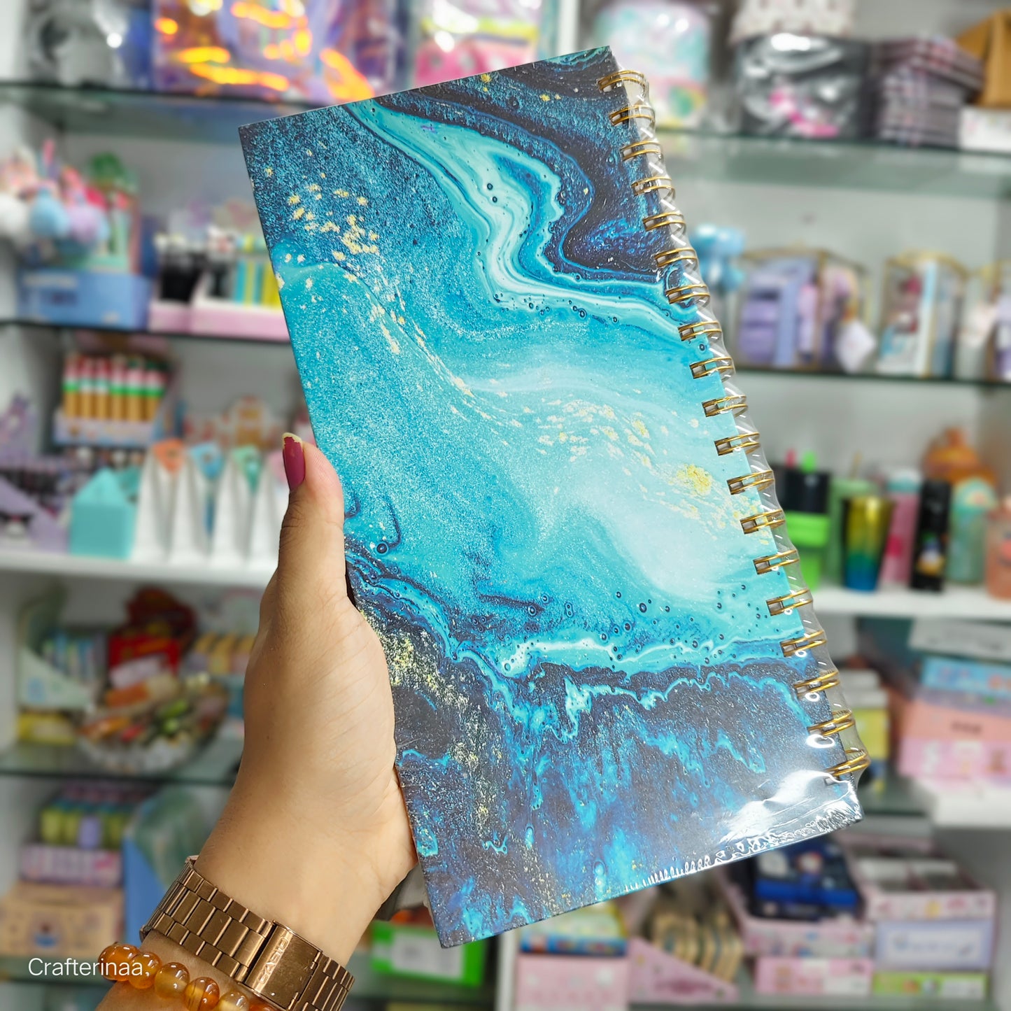 What a week marble print planner