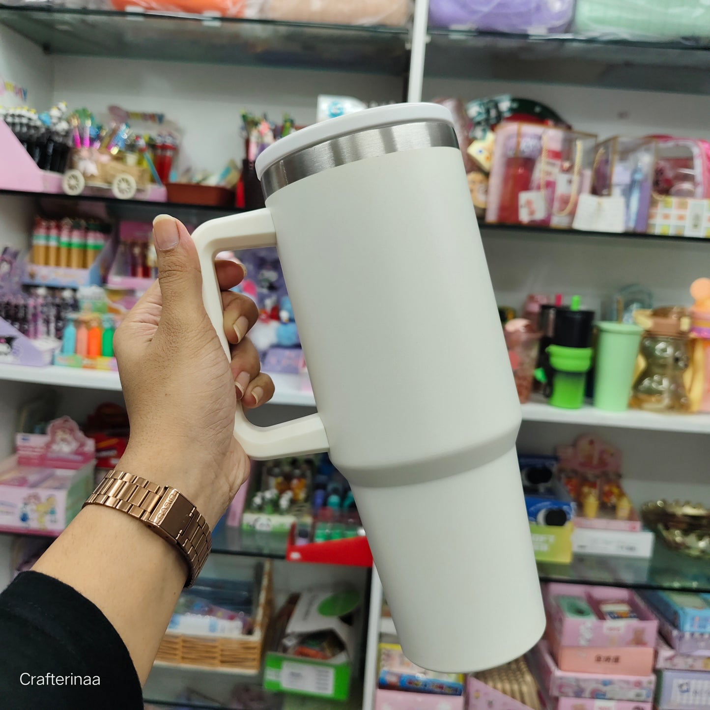 Stainless steel 1200ML Tumbler for Gym Vacuum Insulated| Hot and Cold Stainless Steel Tumbler with Lid and Straw, Leak Proof Thermo Tumblers