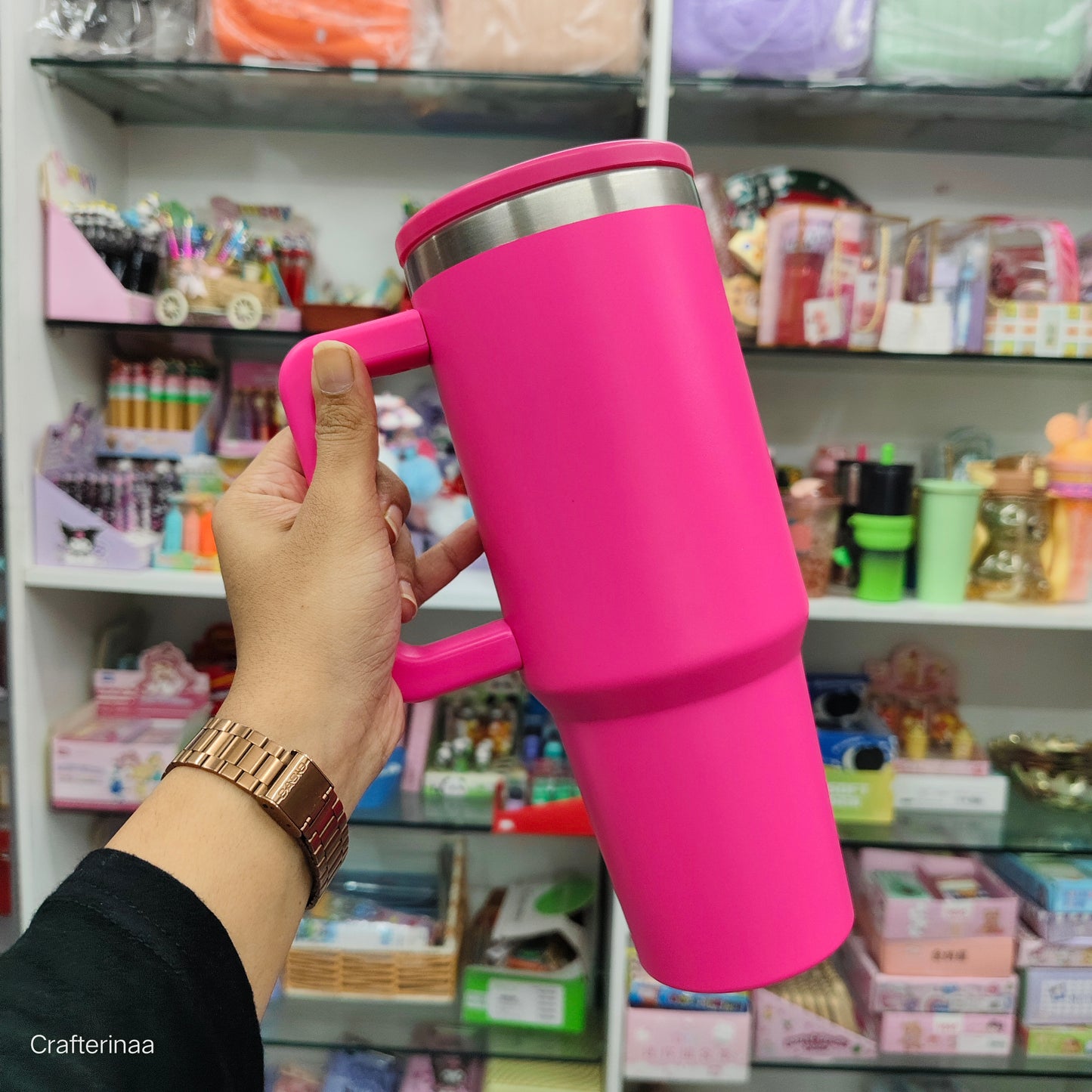 Stainless steel 1200ML Tumbler for Gym Vacuum Insulated| Hot and Cold Stainless Steel Tumbler with Lid and Straw, Leak Proof Thermo Tumblers