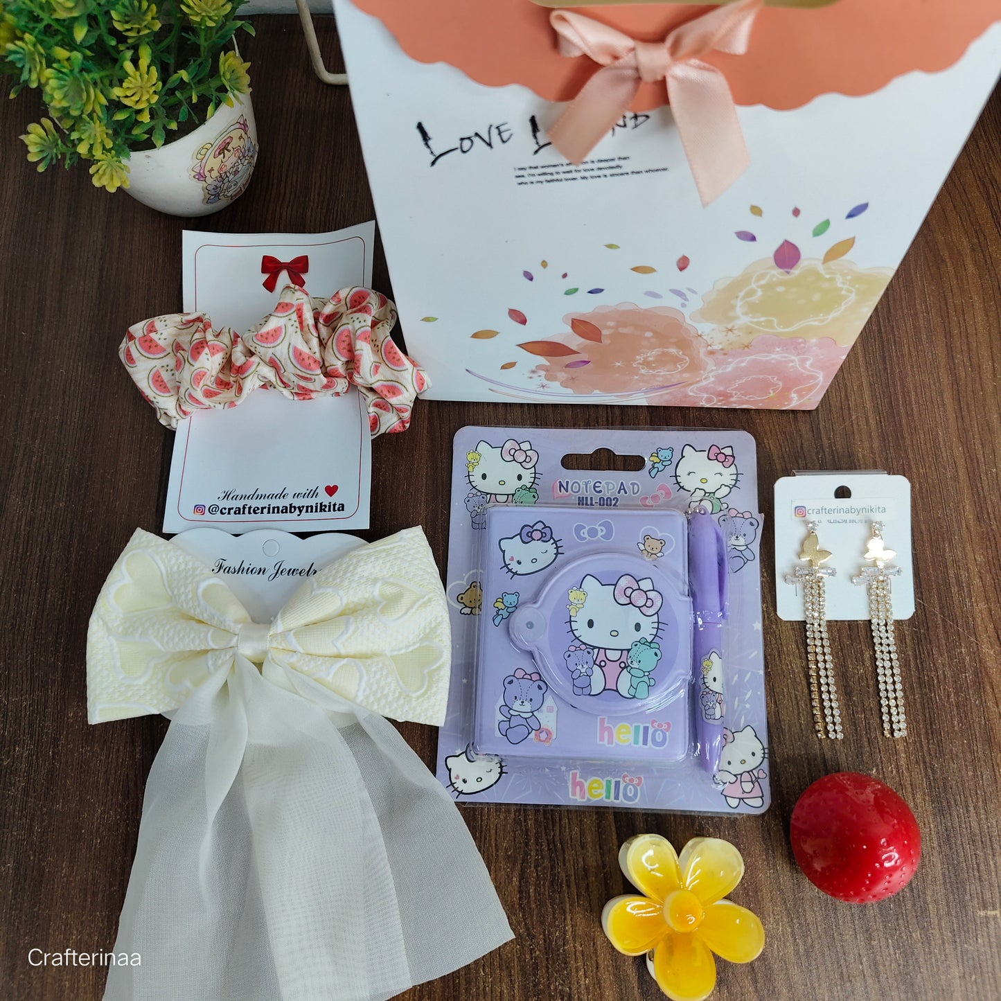 The Pastel Gift Hamper |Cute Stationery & Accessories Gift Box β Pastel Edition