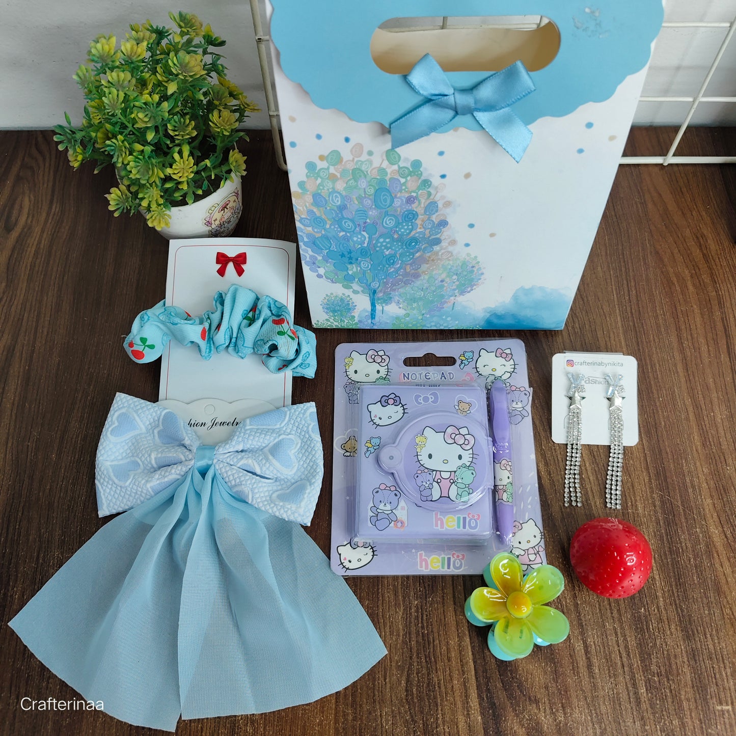 The Pastel Gift Hamper |Cute Stationery & Accessories Gift Box β Pastel Edition