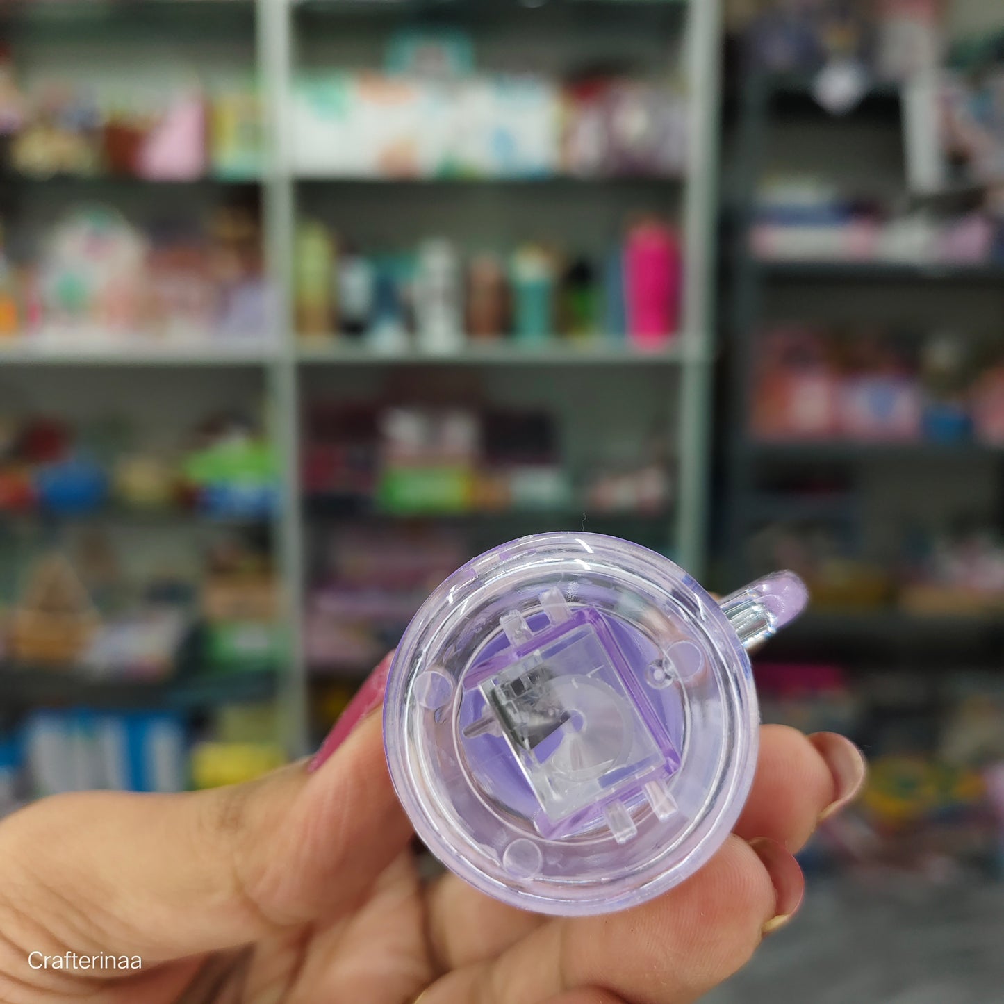 “Tiny Bear Jar Bottle – Cute Plastic Container with Lid & Handle for Kids Craft & Storage”