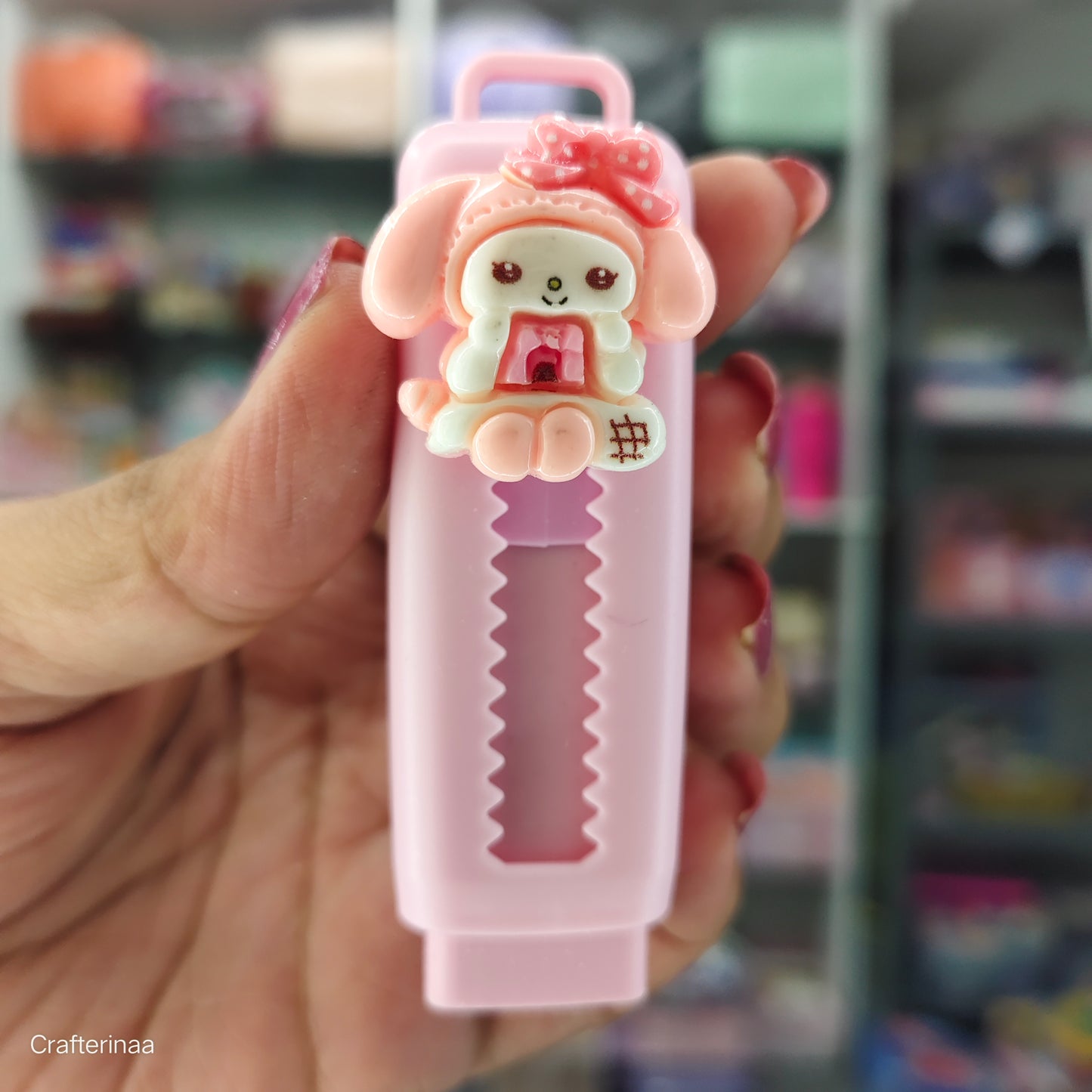 “Cute Sliding Erasers for Kids – kawaii Character Design | School Supplies"